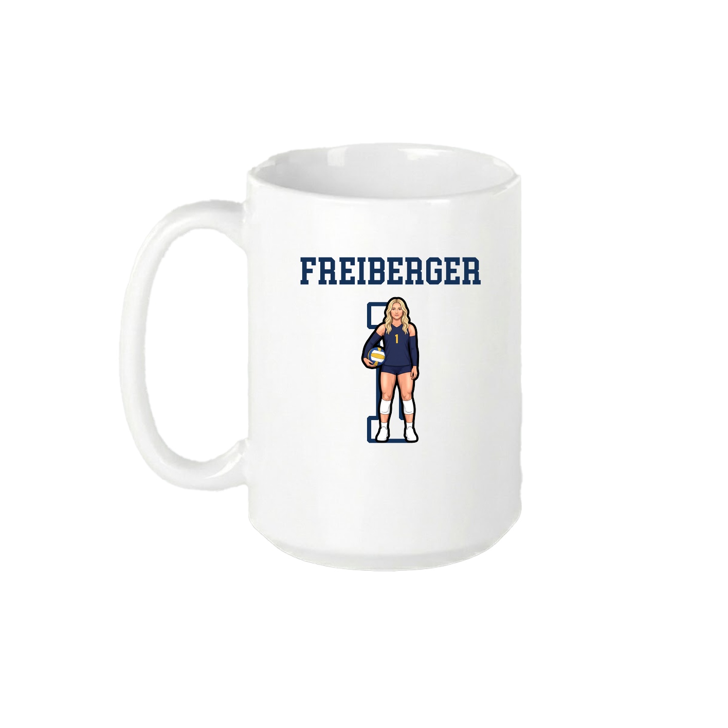 15oz Coffee Mug — Shirsey in White