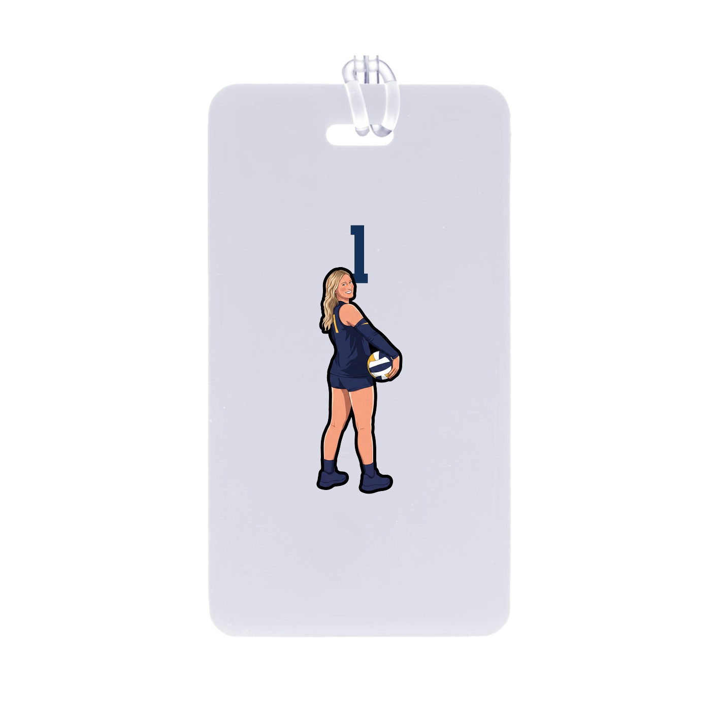 Bag Tag — Number Top in Classic