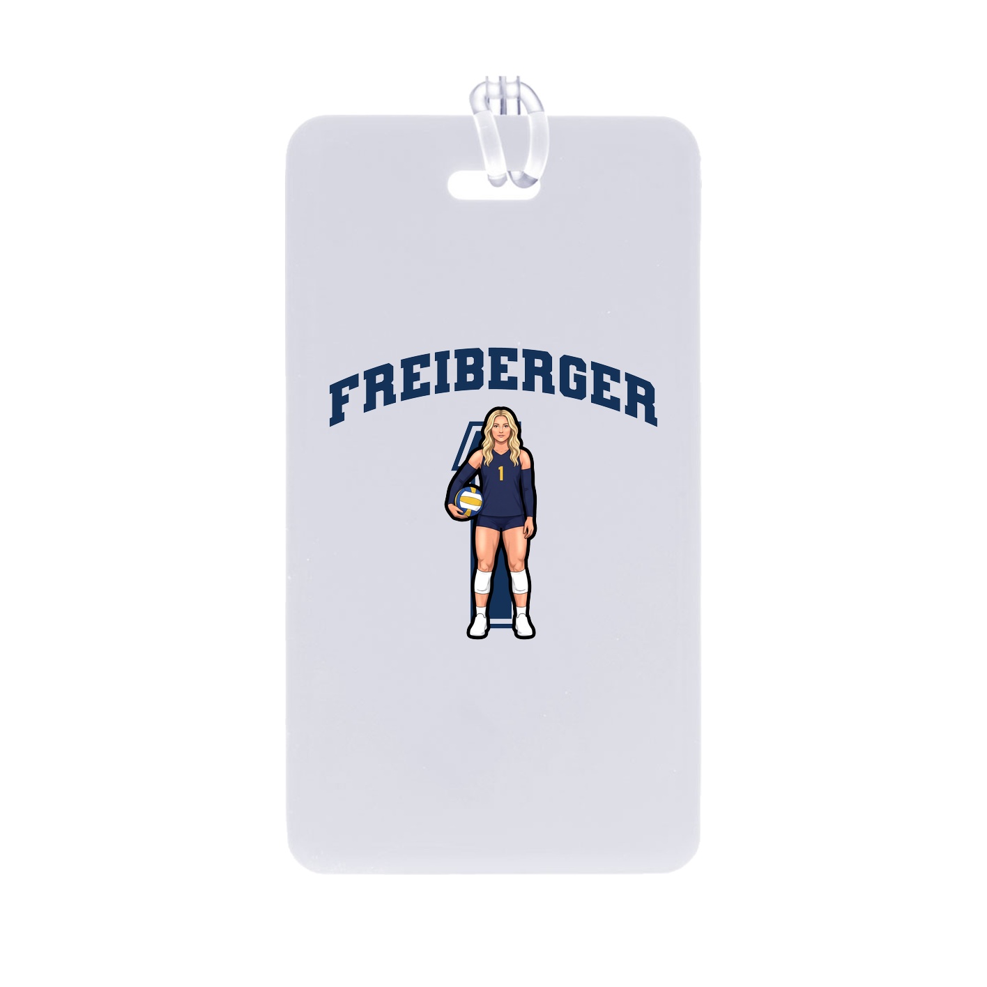 Bag Tag — Number in Classic