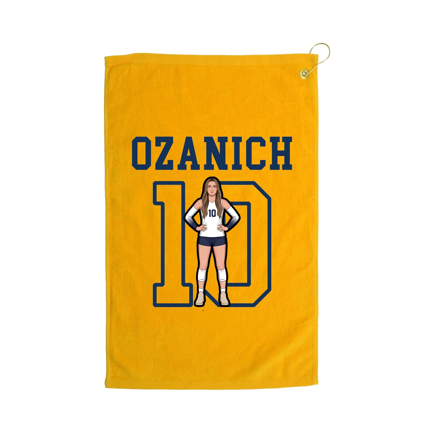 Golf Towel — Shirsey in Gold