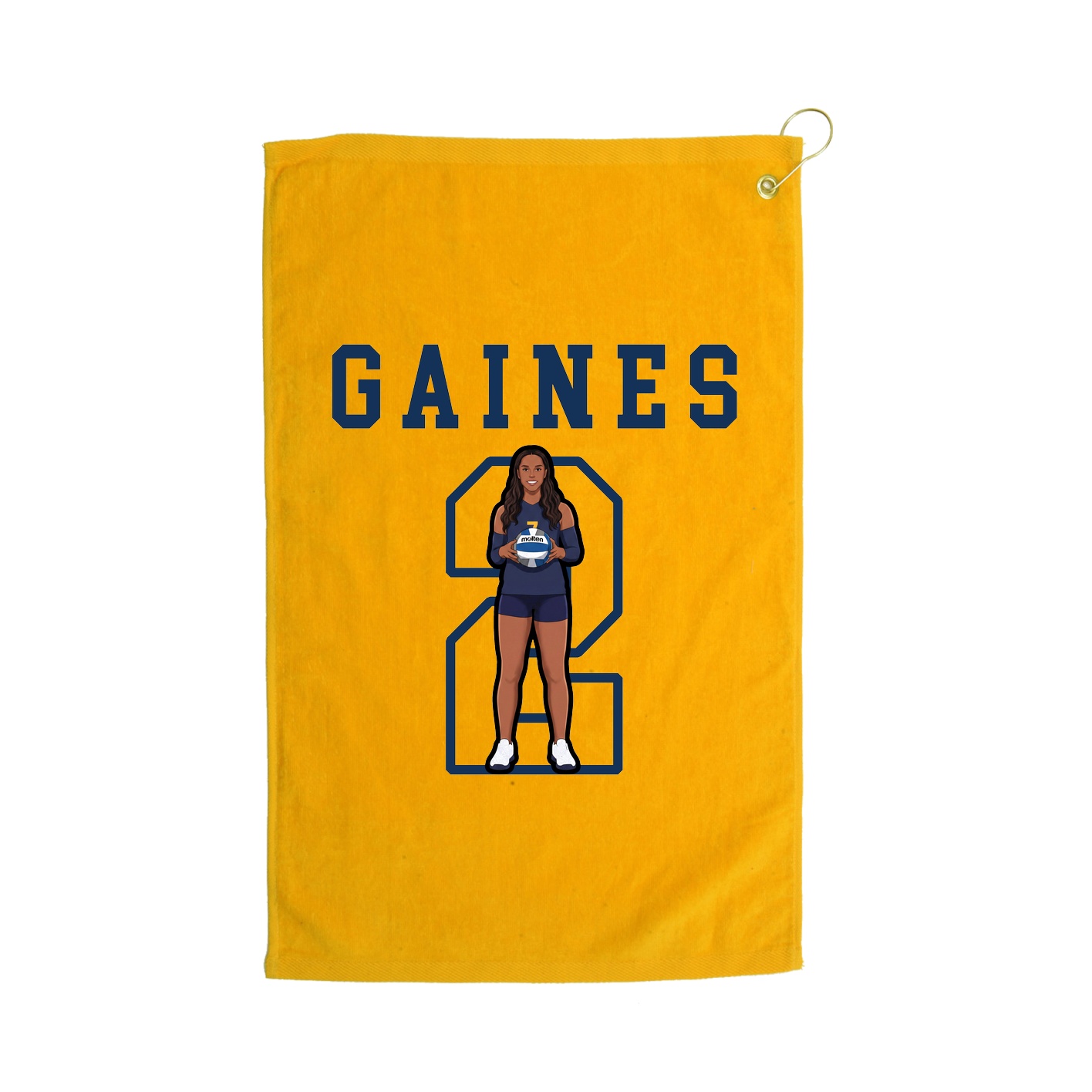 Golf Towel — Shirsey in Gold