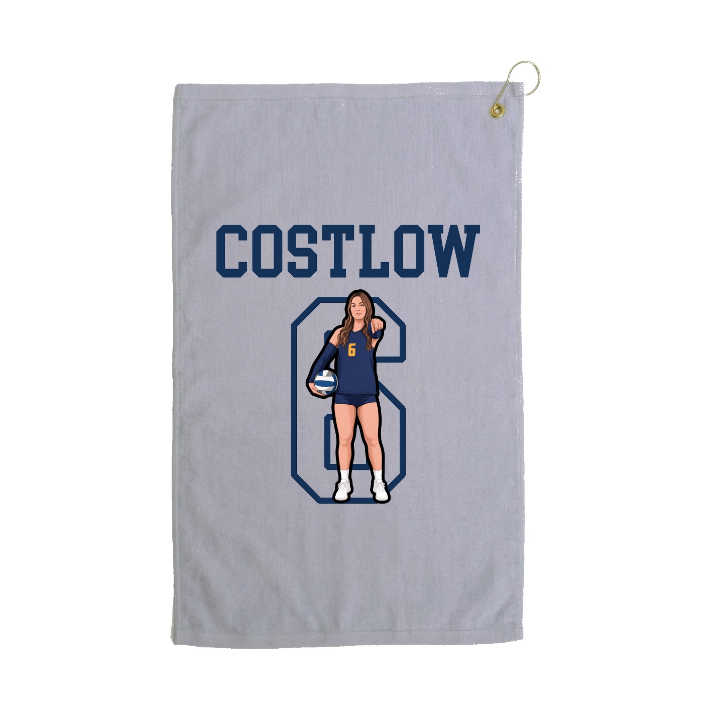 Golf Towel — Shirsey in Grey