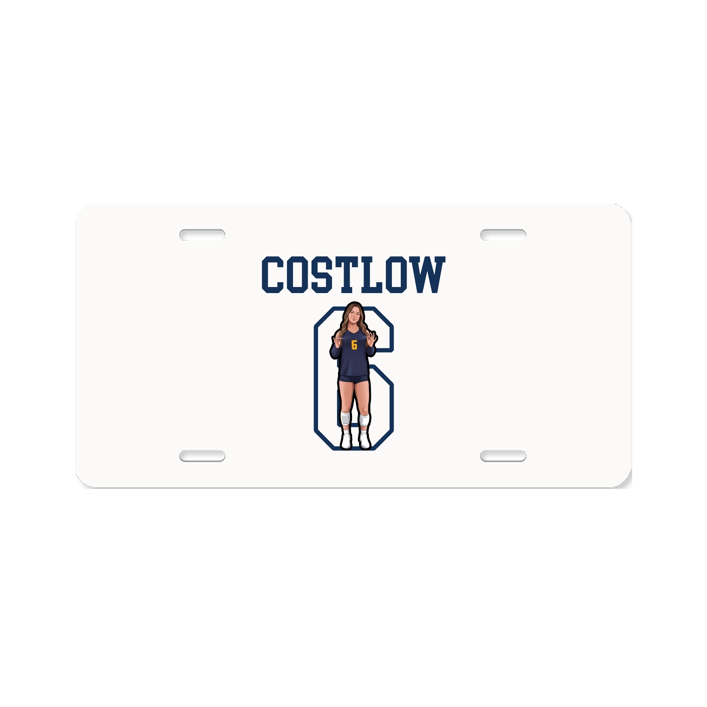 License Plate — Shirsey in Classic