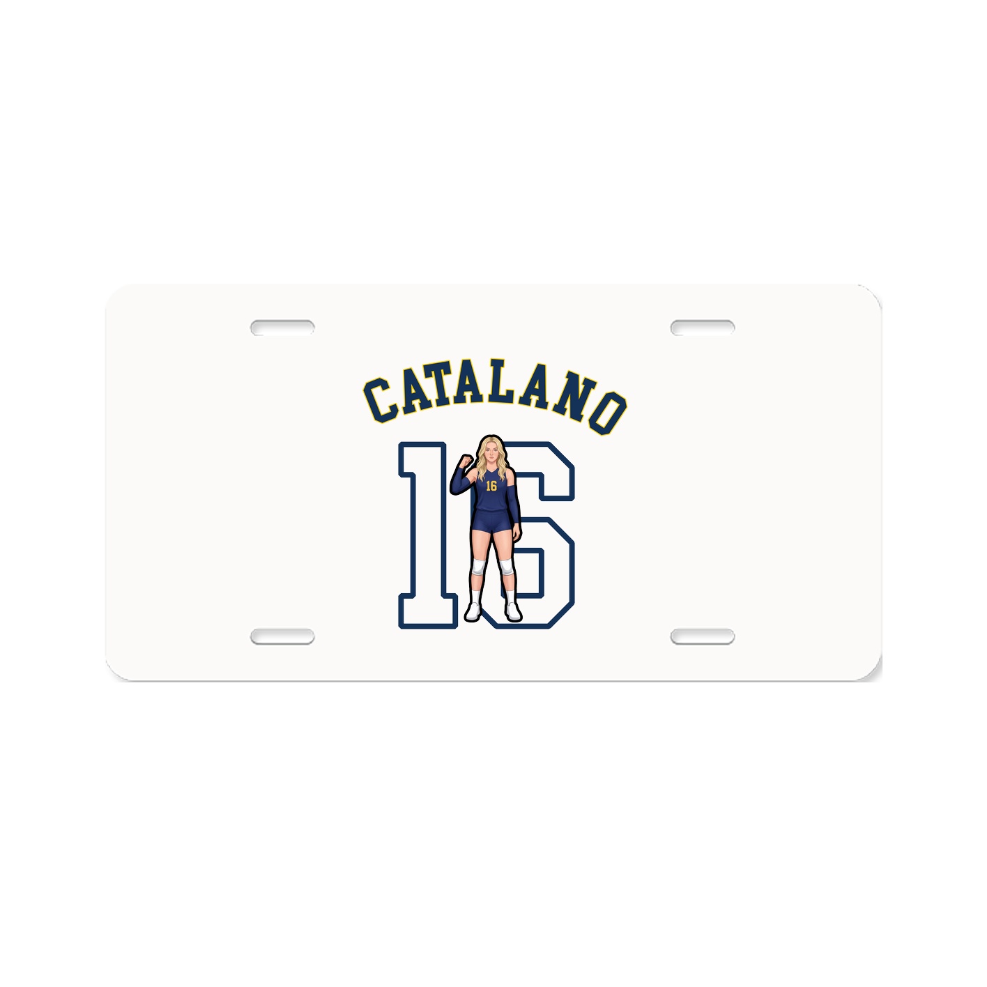 License Plate — Shirsey Arch in Classic