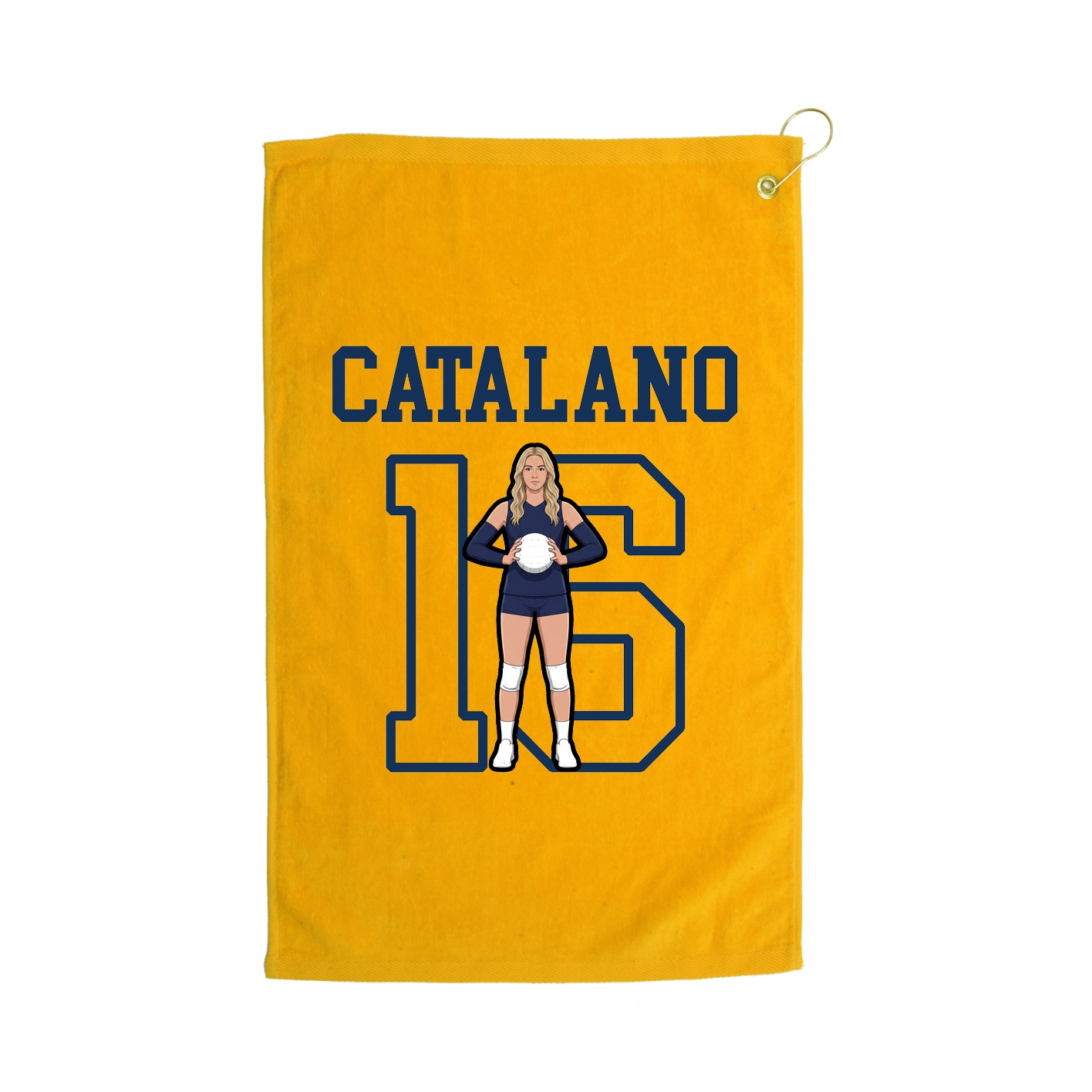 Golf Towel — Shirsey in Gold