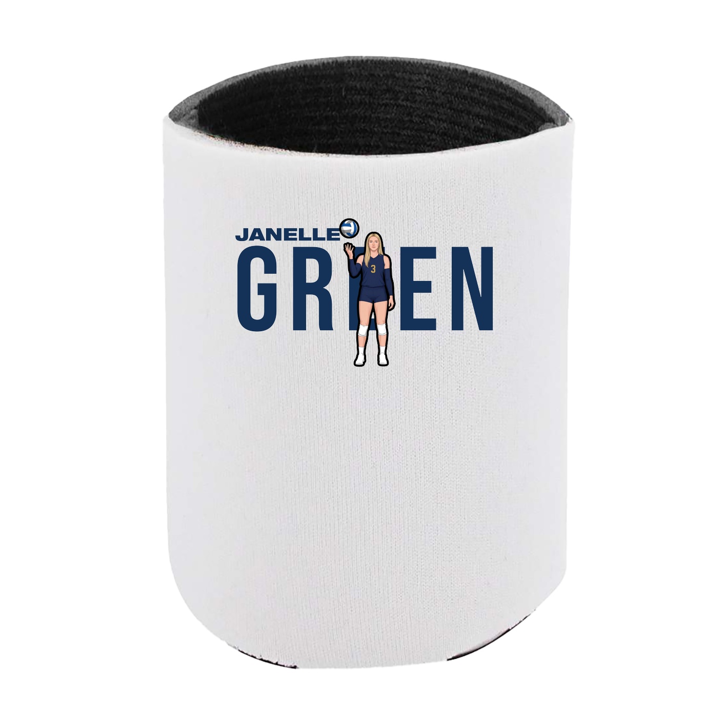 Can Holder — Player Name in White