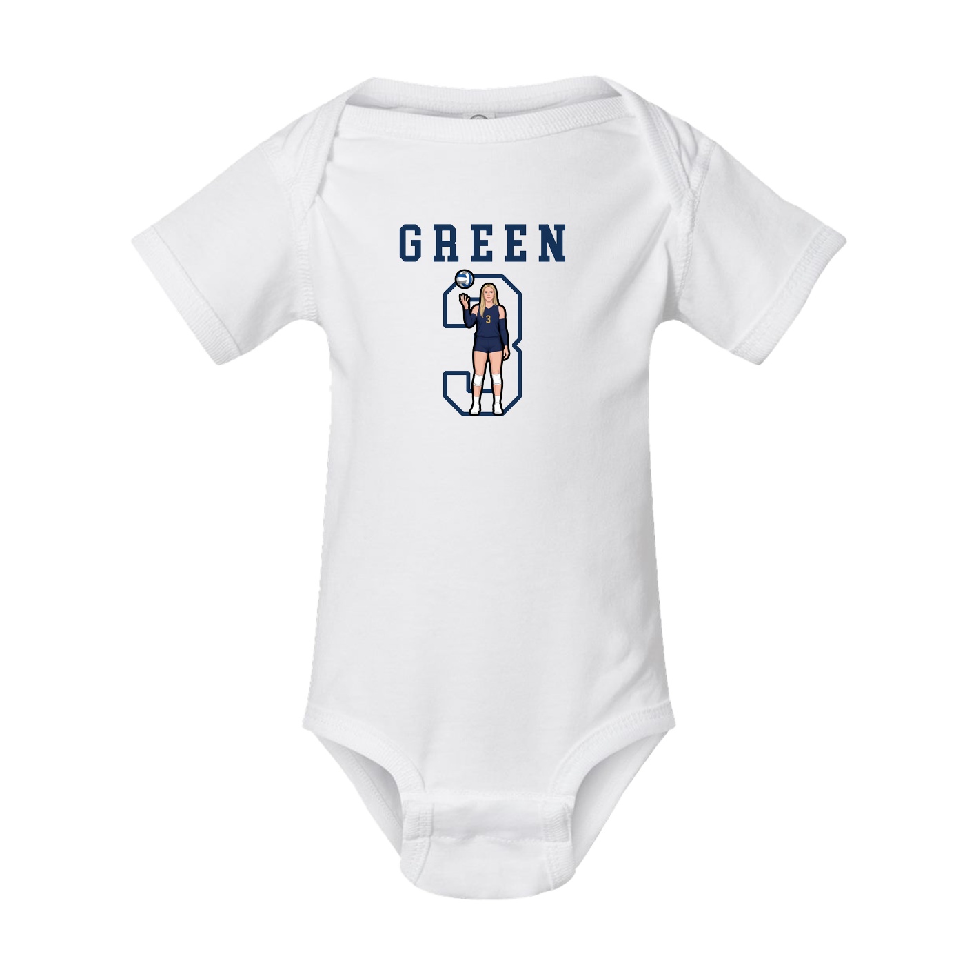 Baby Onesie — Shirsey in White