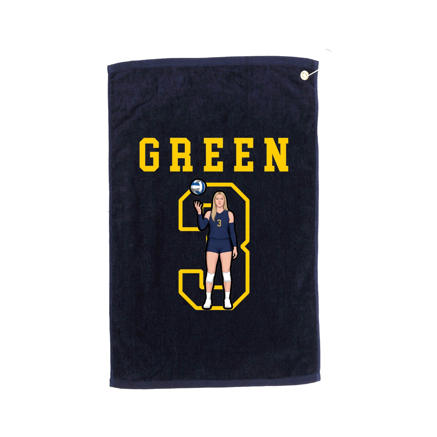 Golf Towel — Shirsey in Navy