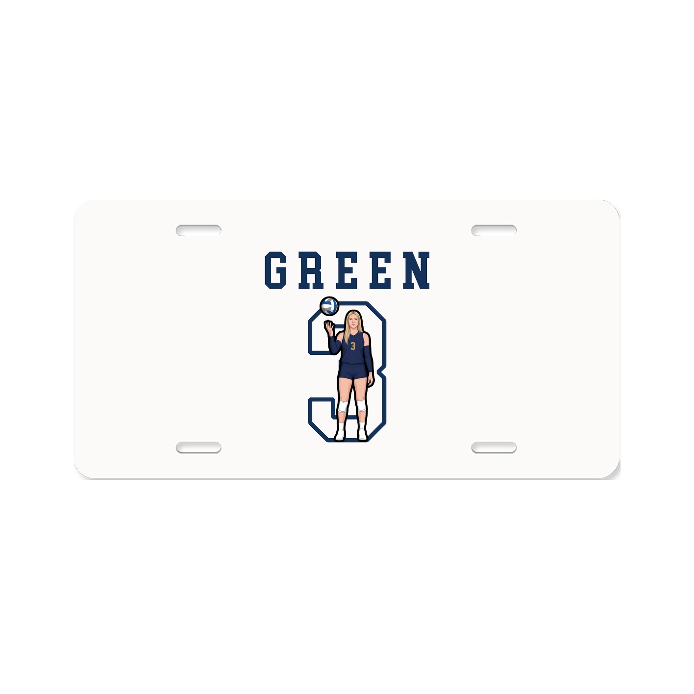 License Plate — Shirsey in Classic