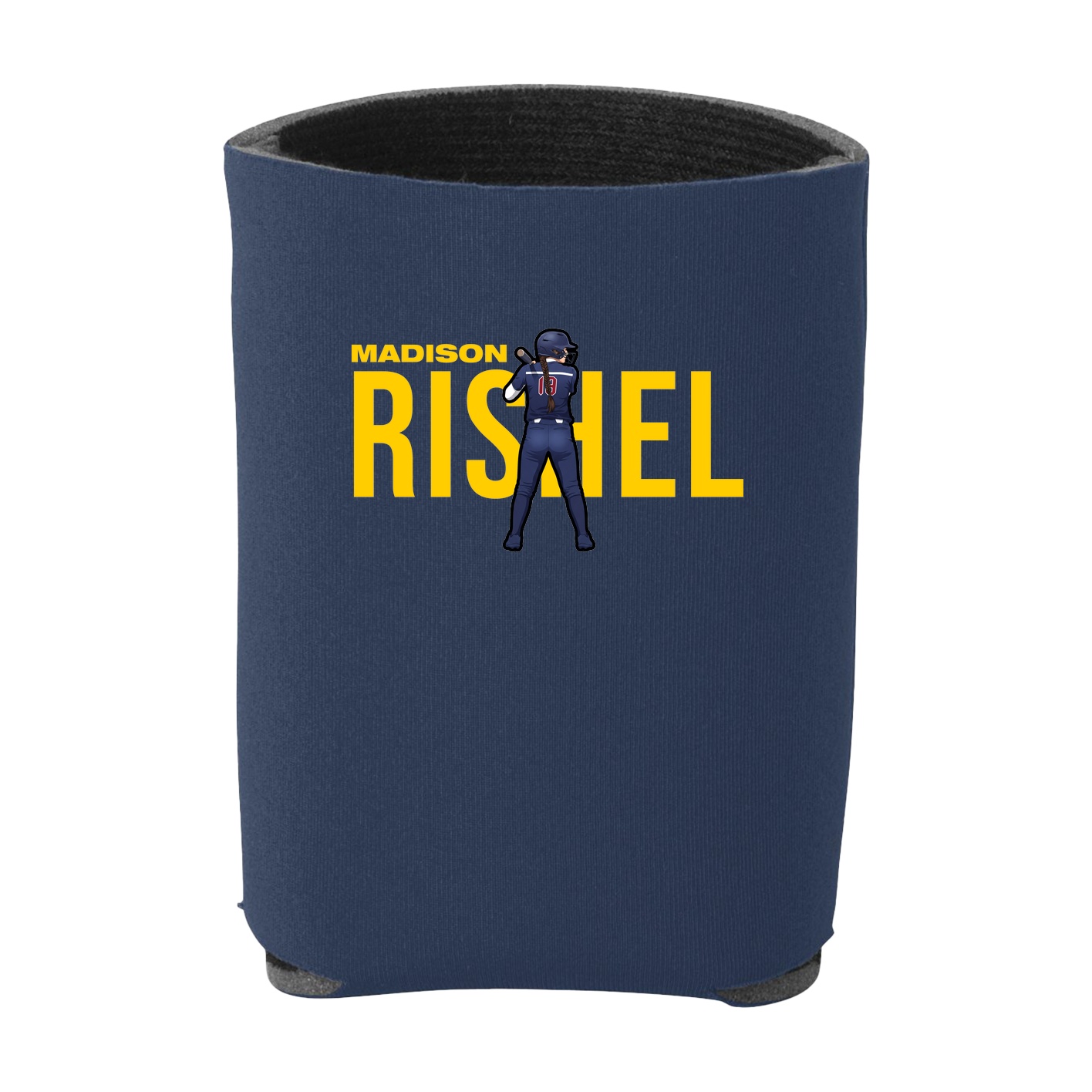 Can Holder — Player Name in Navy