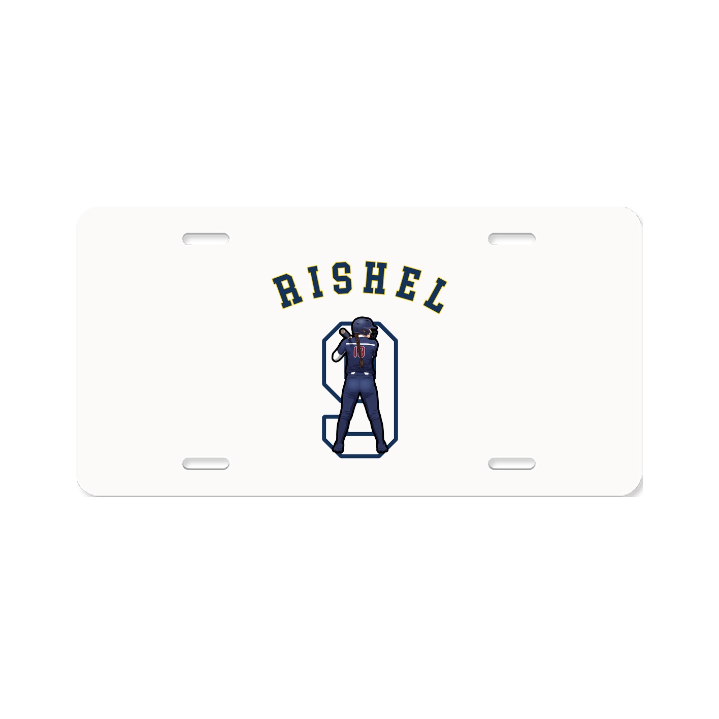 License Plate — Shirsey Arch in Classic