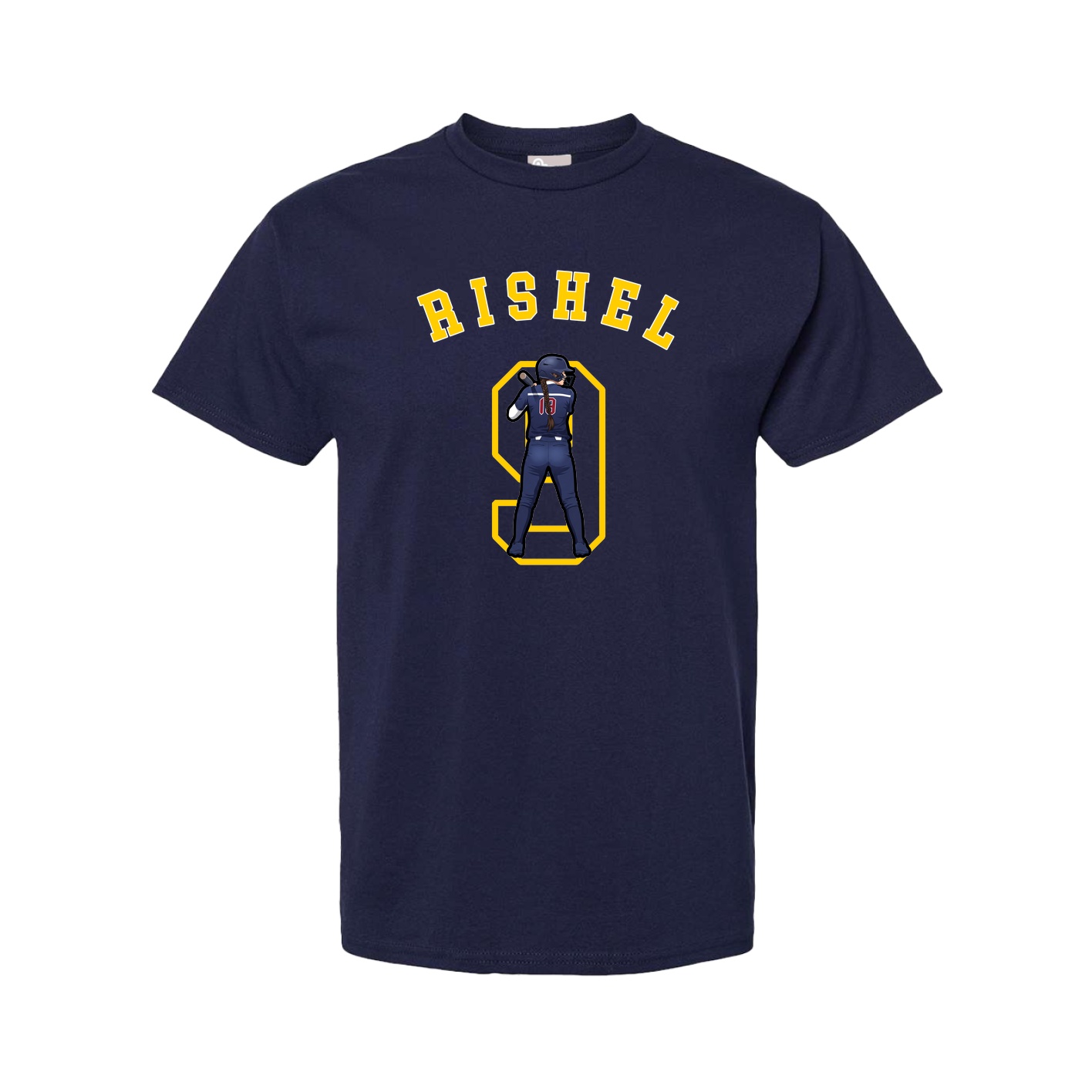 Youth Tee — Shirsey Arch in Navy
