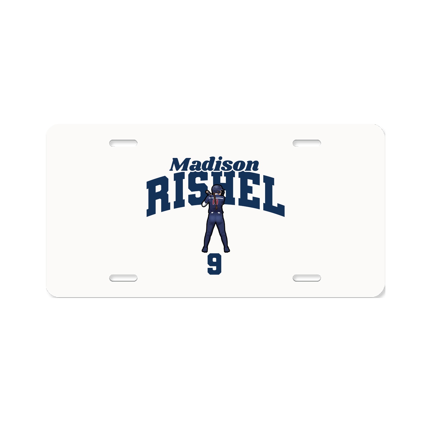 License Plate — Signature Arch in Classic