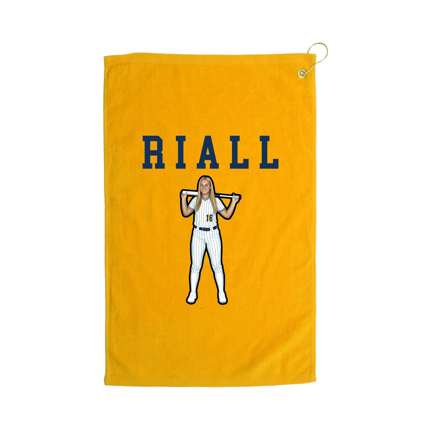 Golf Towel — Shirsey in Gold