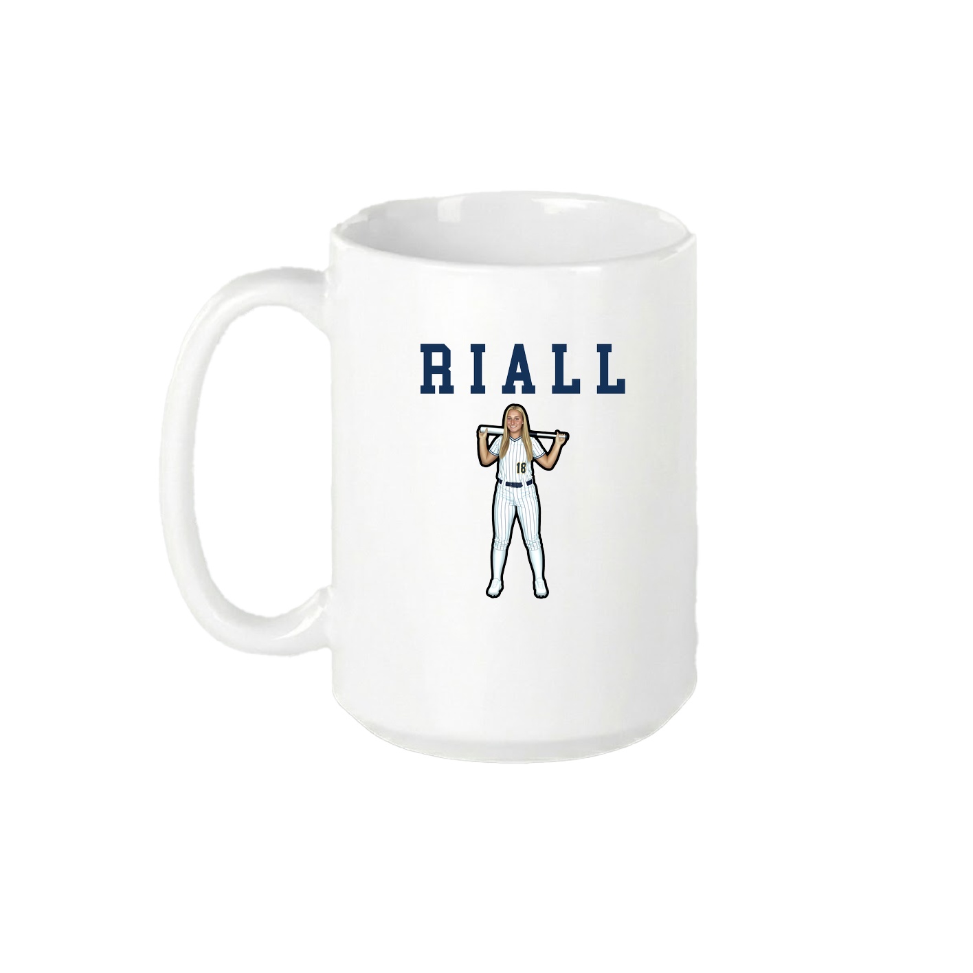 15oz Coffee Mug — Shirsey in White