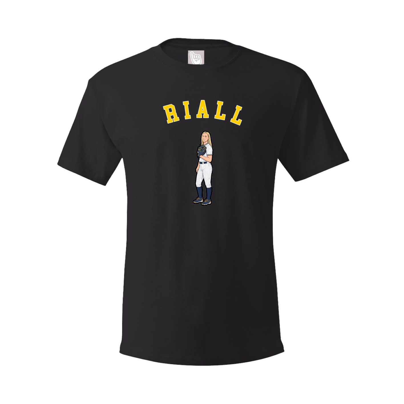 Youth Tee — Shirsey Arch in Black