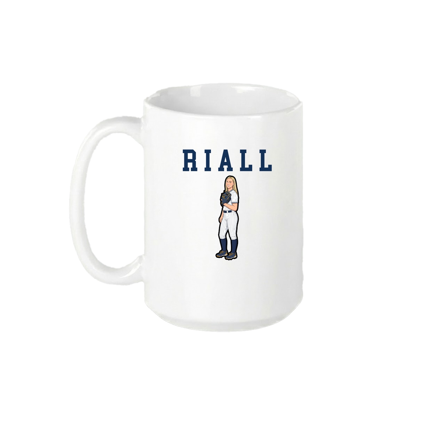 15oz Coffee Mug — Shirsey in White