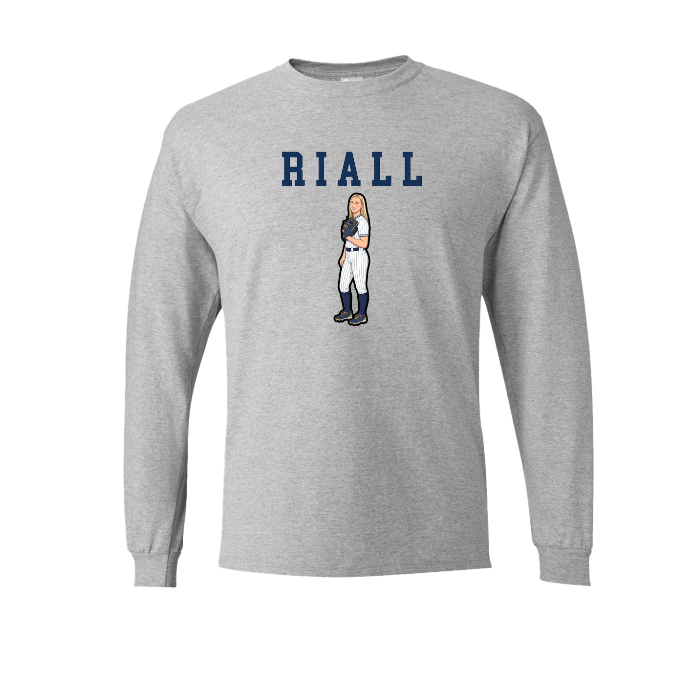 Long Sleeve Tee — Shirsey in Grey