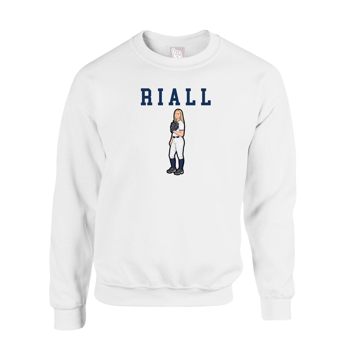 Fleece Crew — Shirsey in White