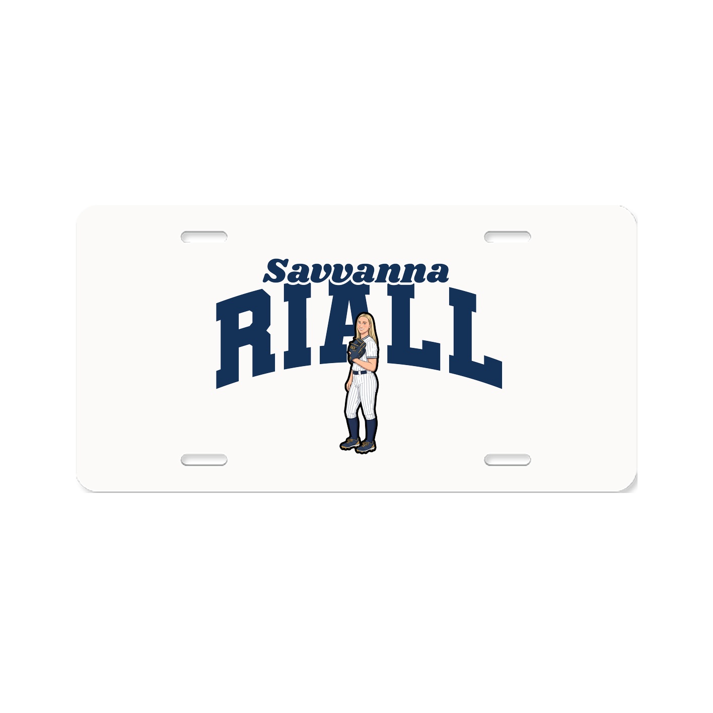 License Plate — Signature Arch in Classic