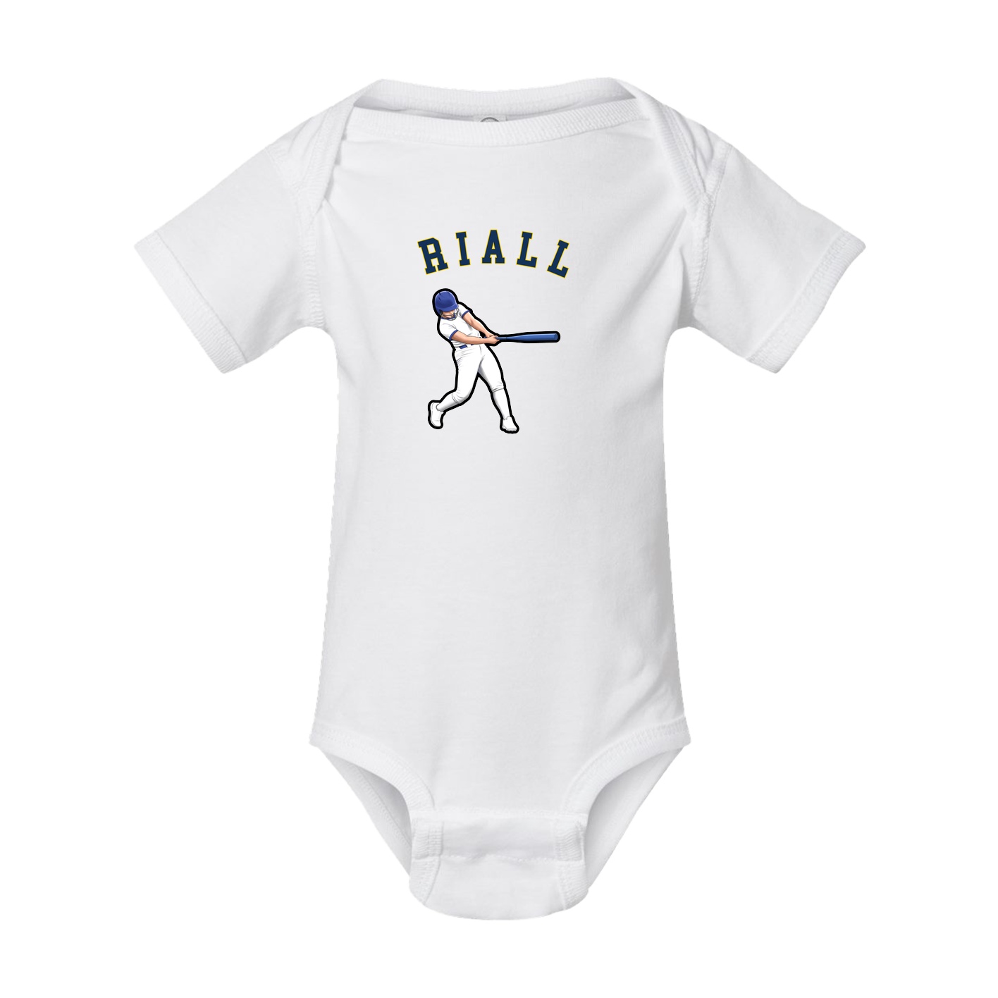 Baby Onesie — Shirsey Arch in White