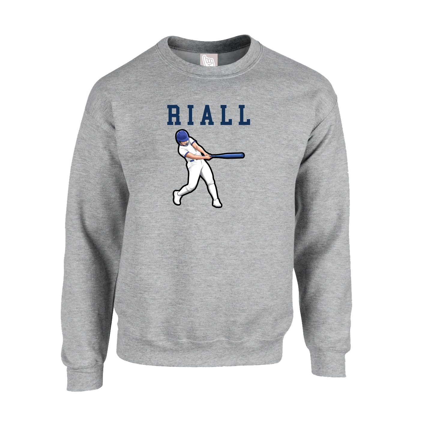 Fleece Crew — Shirsey in Grey