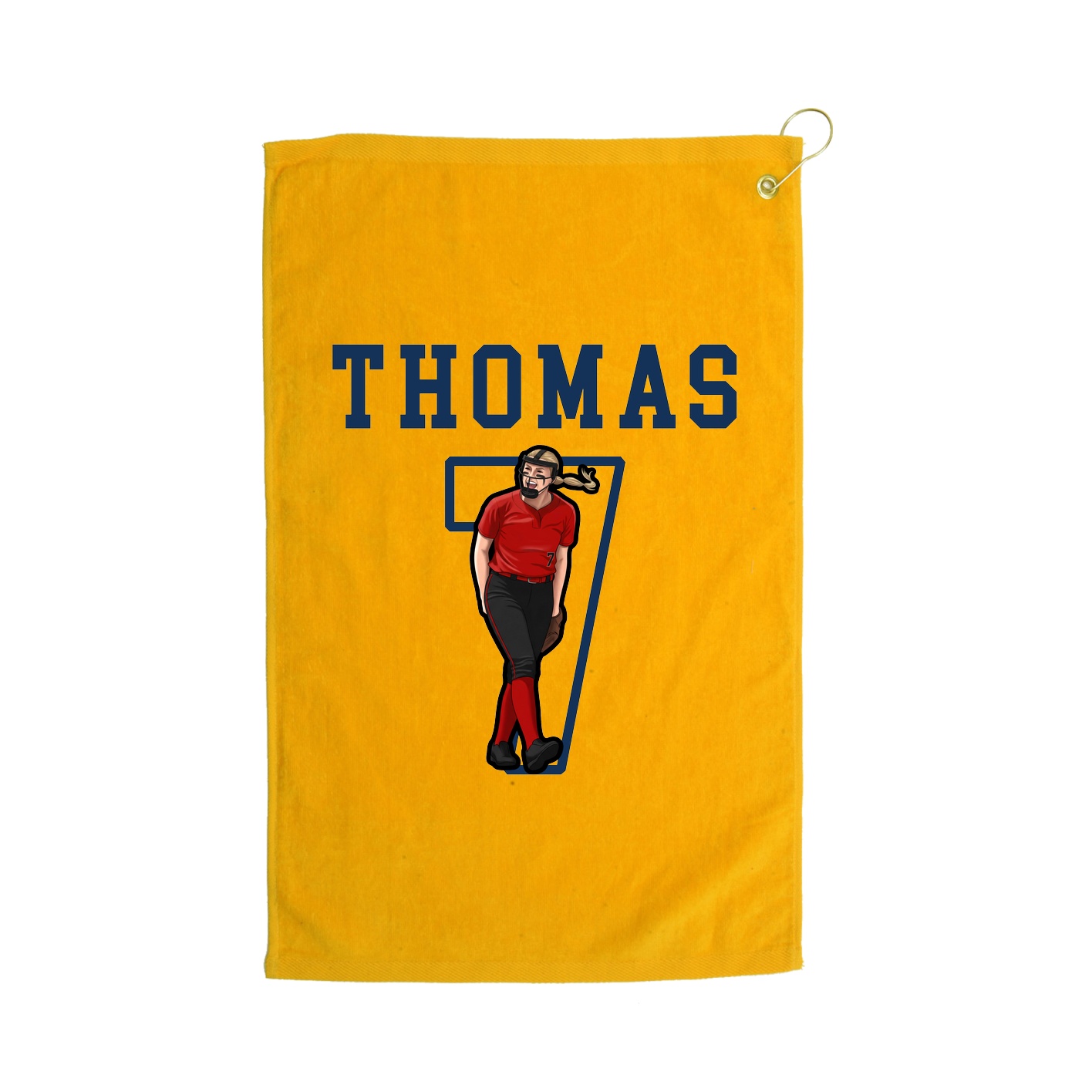 Golf Towel — Shirsey in Gold