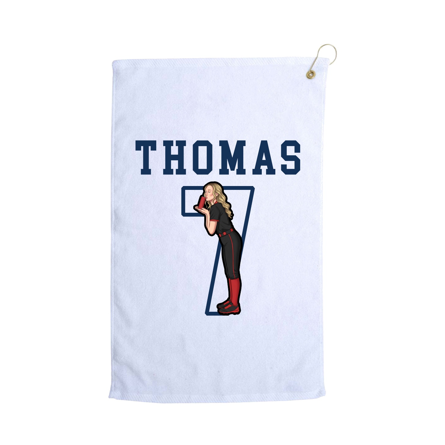 Golf Towel — Shirsey in White