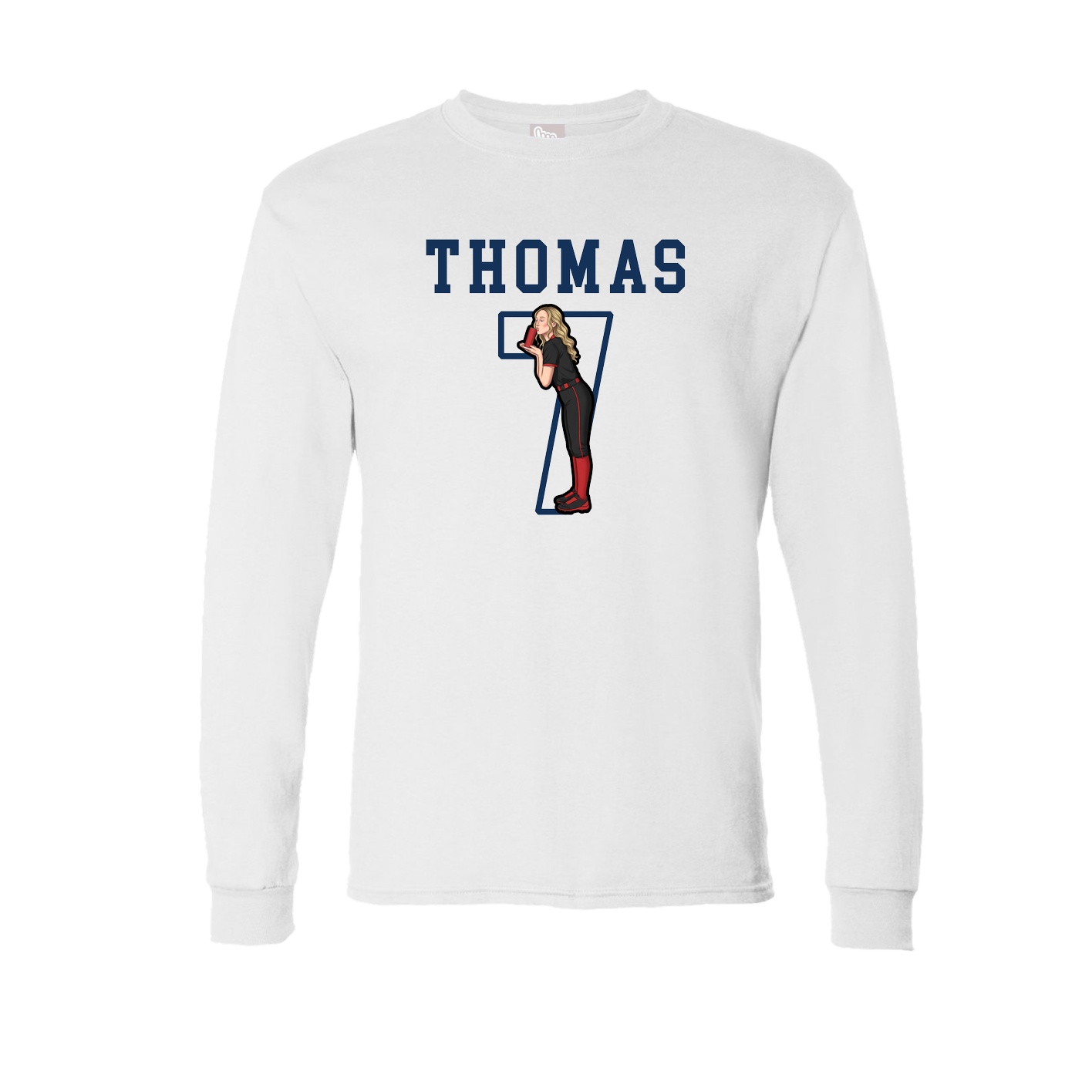 Long Sleeve Tee — Shirsey in White