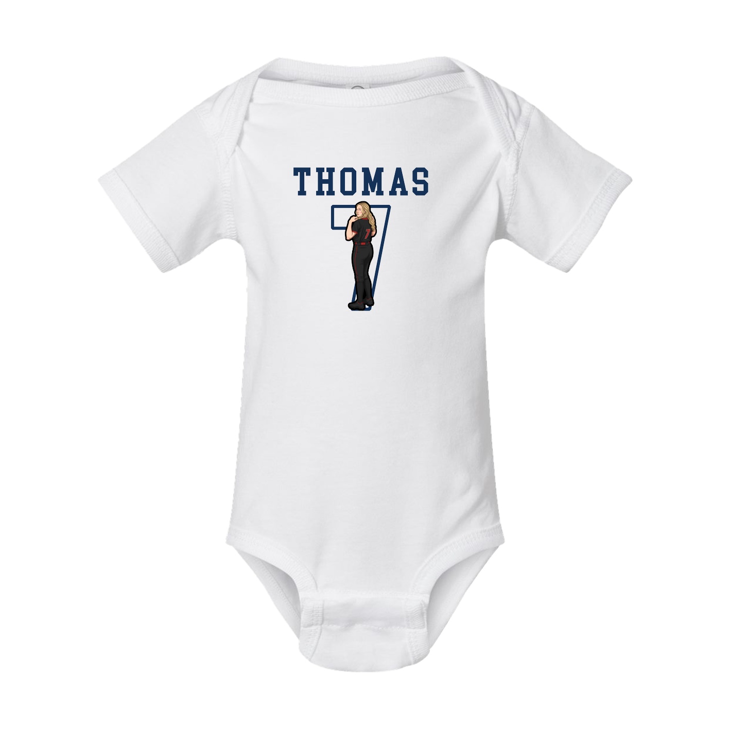 Baby Onesie — Shirsey in White