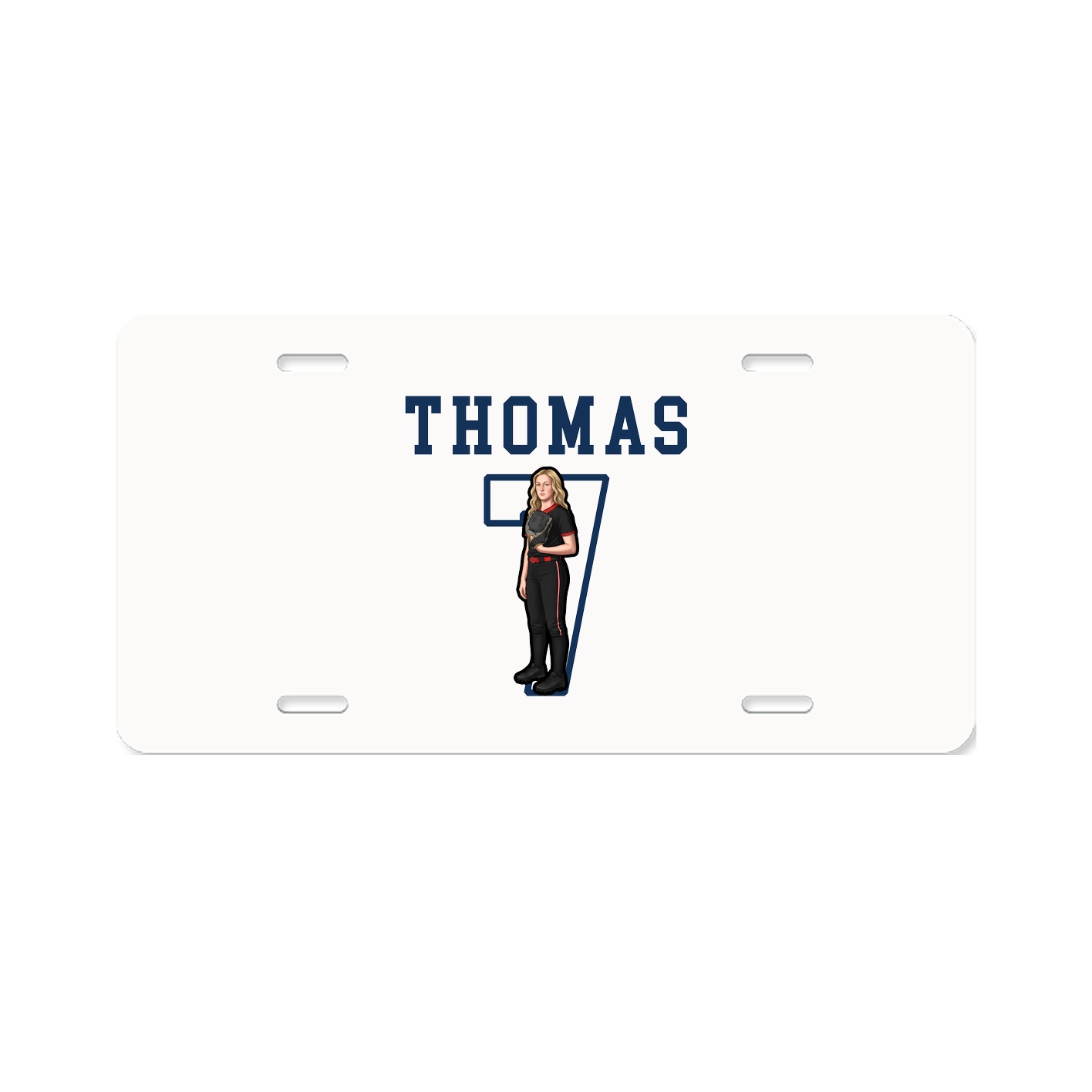 License Plate — Shirsey in Classic