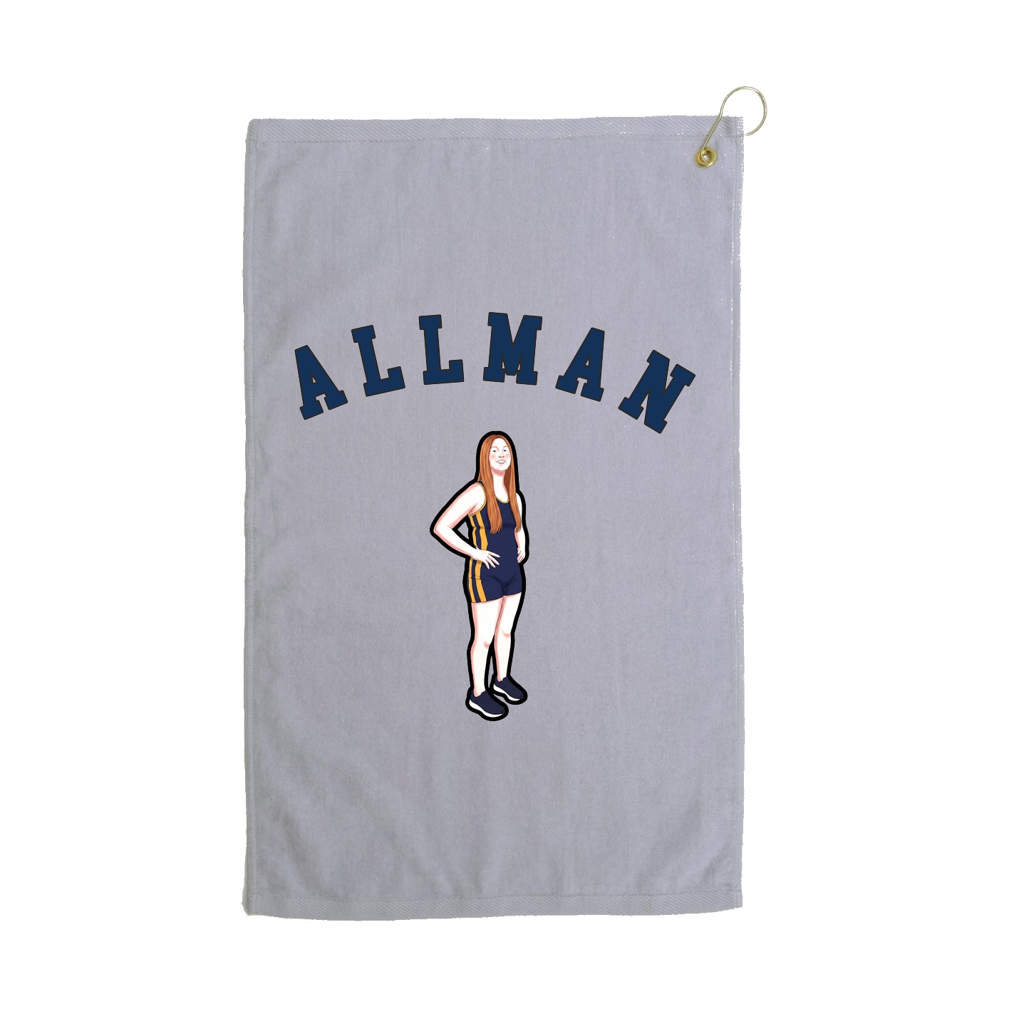 Golf Towel — Shirsey Arch in Grey