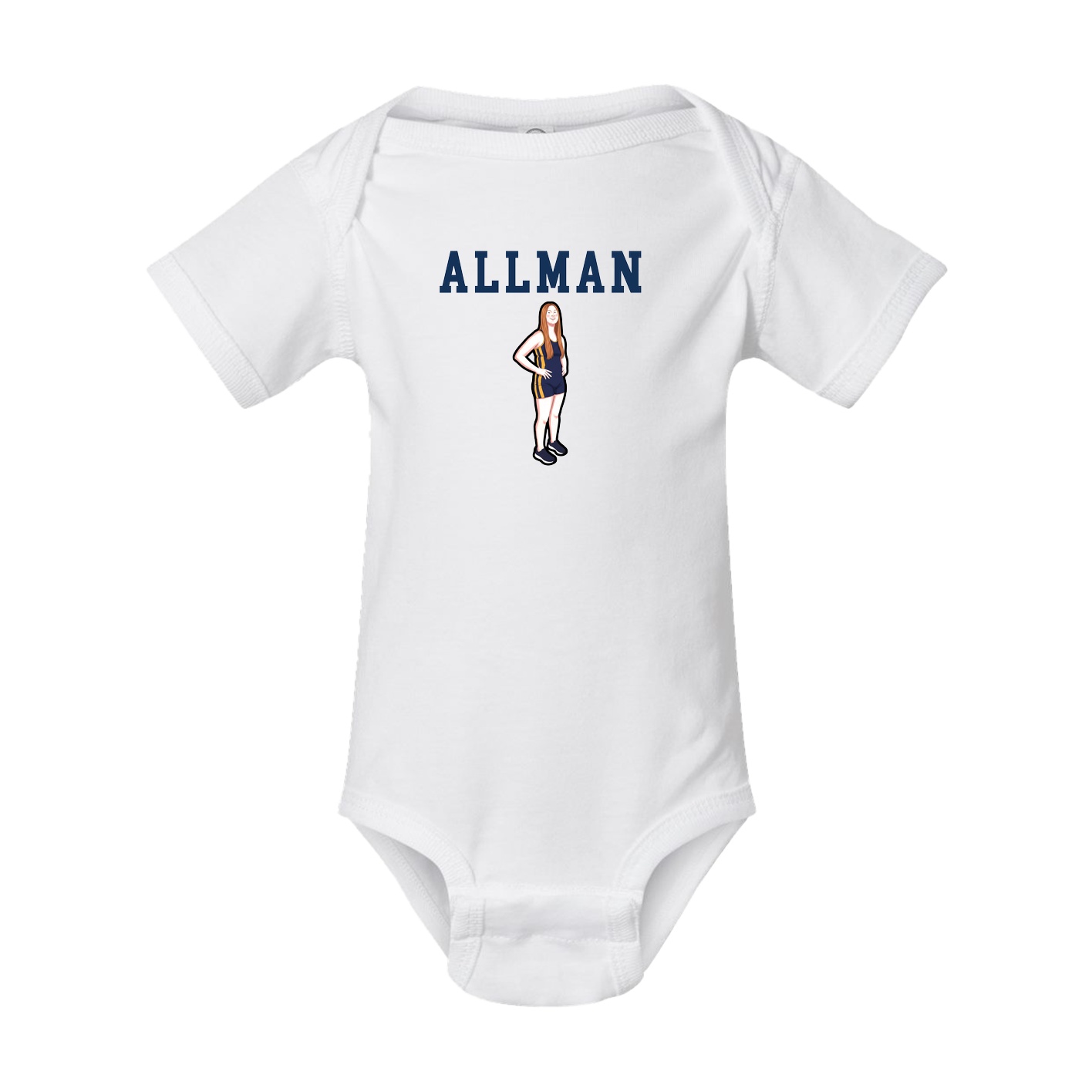 Baby Onesie — Shirsey in White
