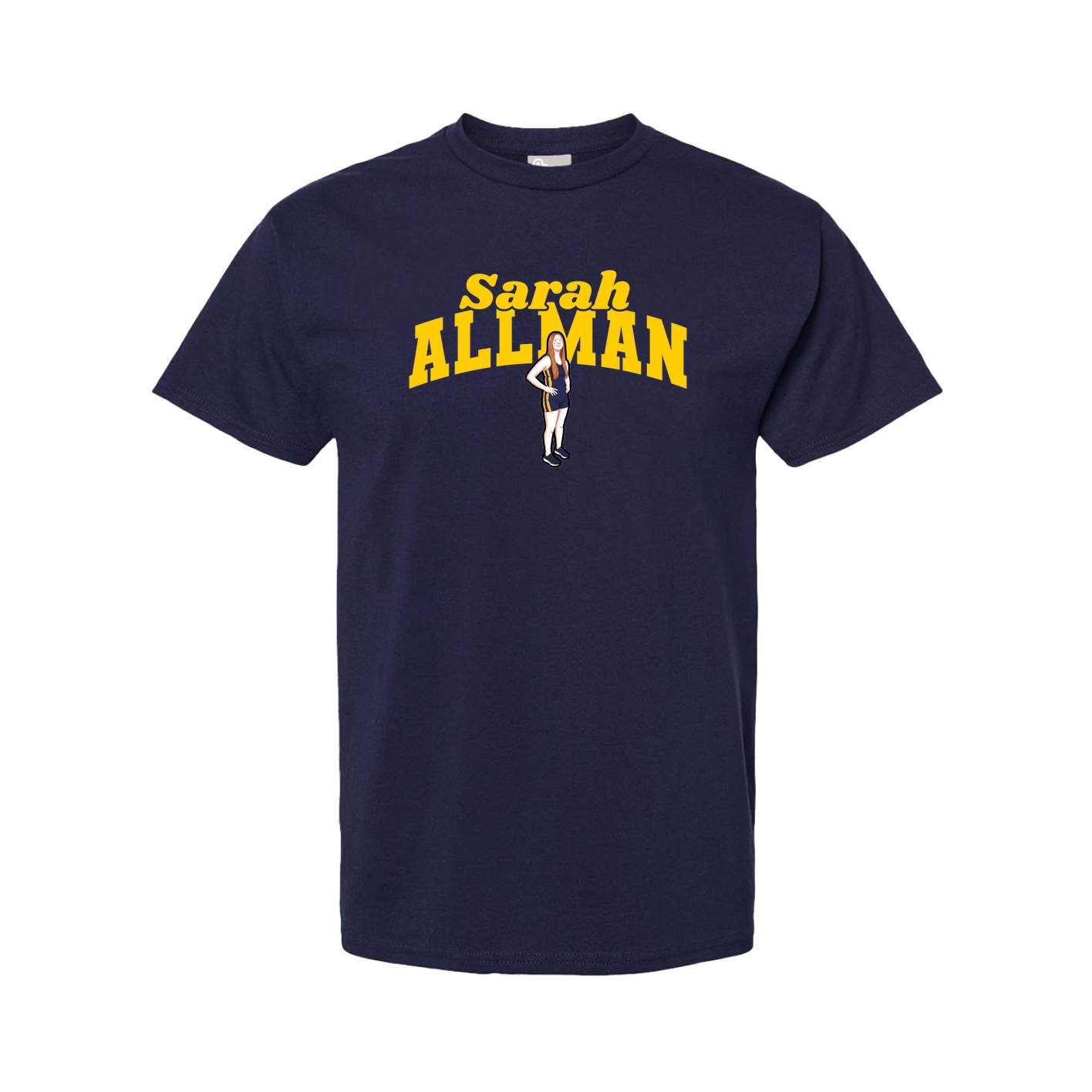 Tee — Signature Arch in Navy