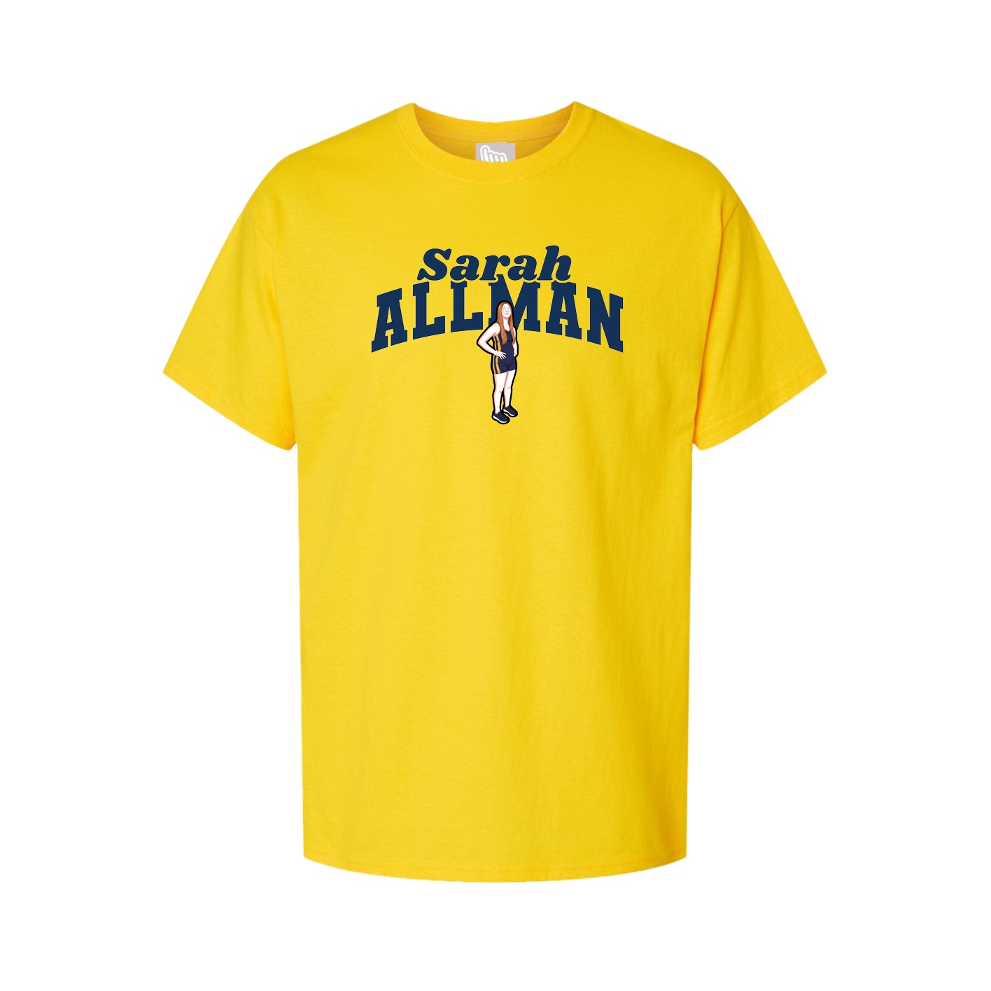 Youth Tee — Signature Arch in Gold