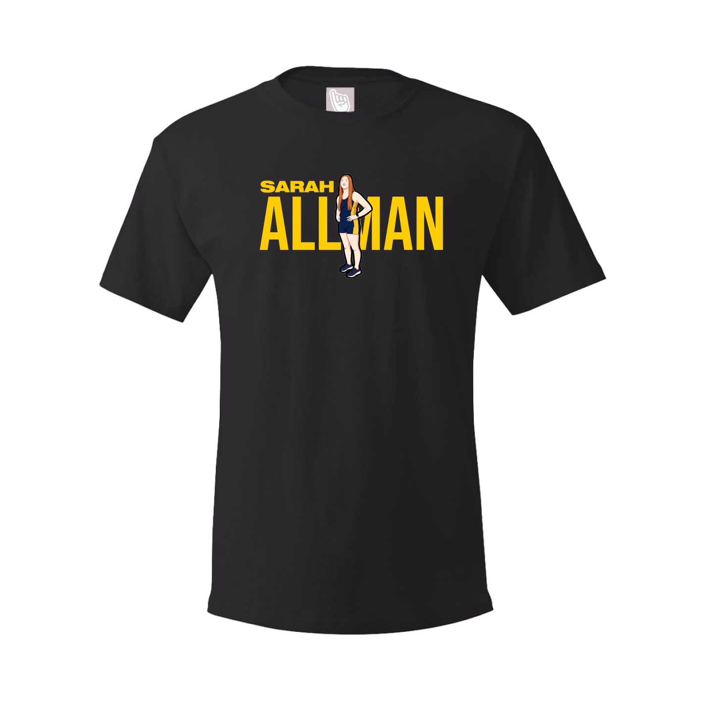 Youth Tee — Player Name in Black