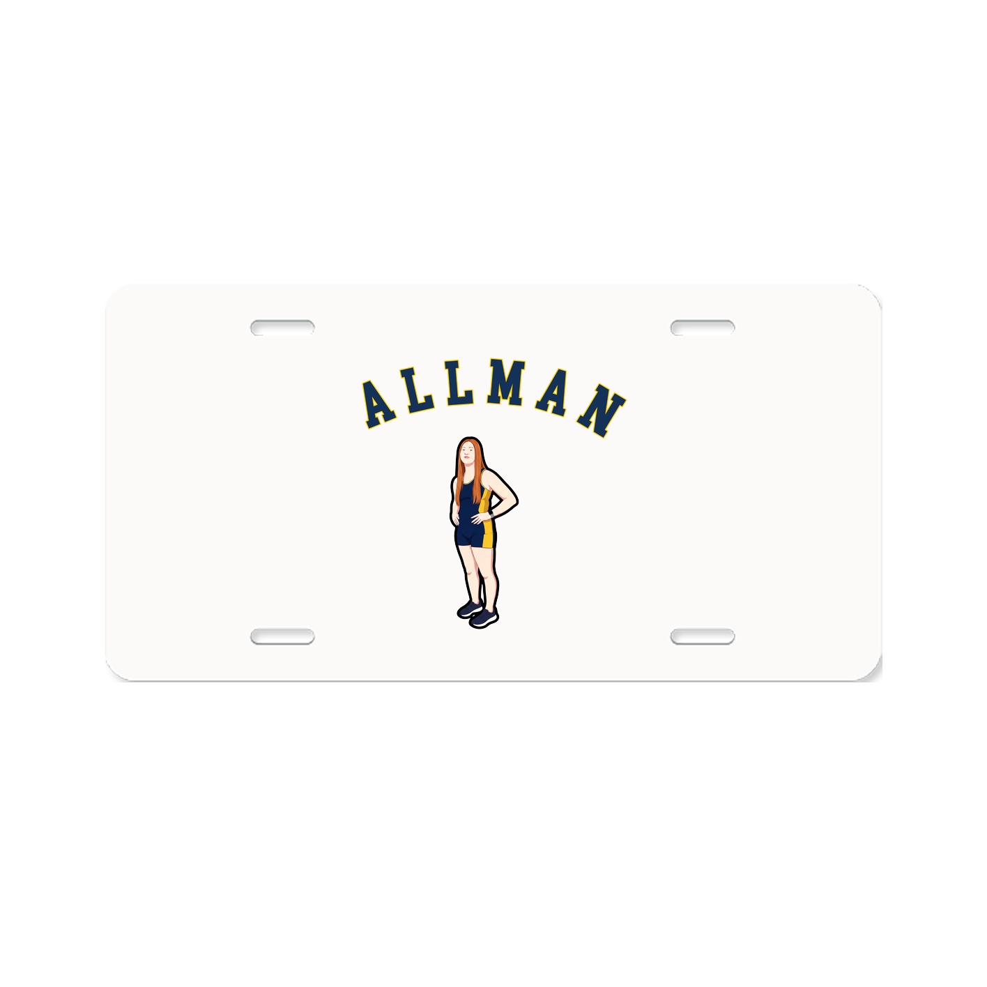 License Plate — Shirsey Arch in Classic