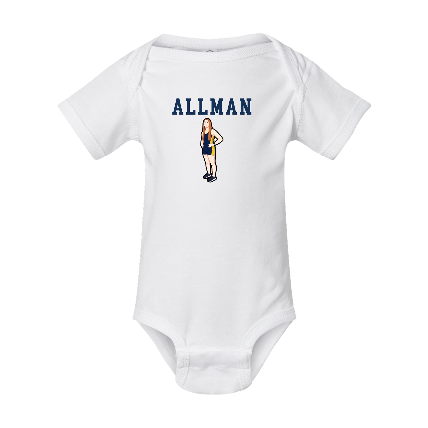 Baby Onesie — Shirsey in White