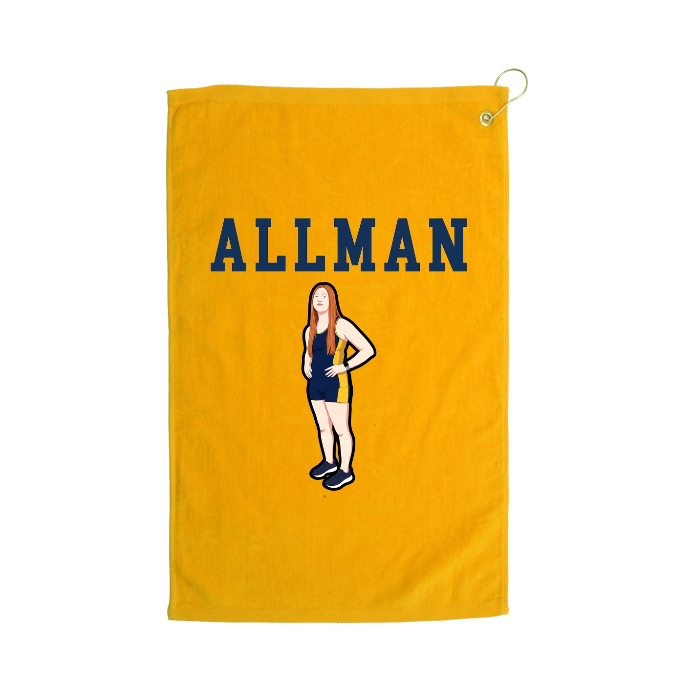 Golf Towel — Shirsey in Gold