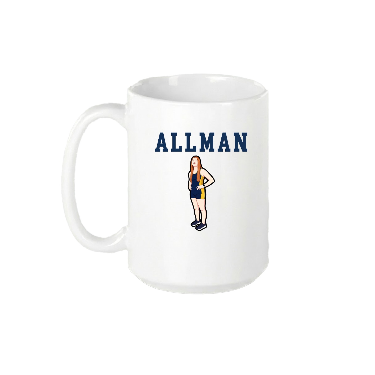 15oz Coffee Mug — Shirsey in White
