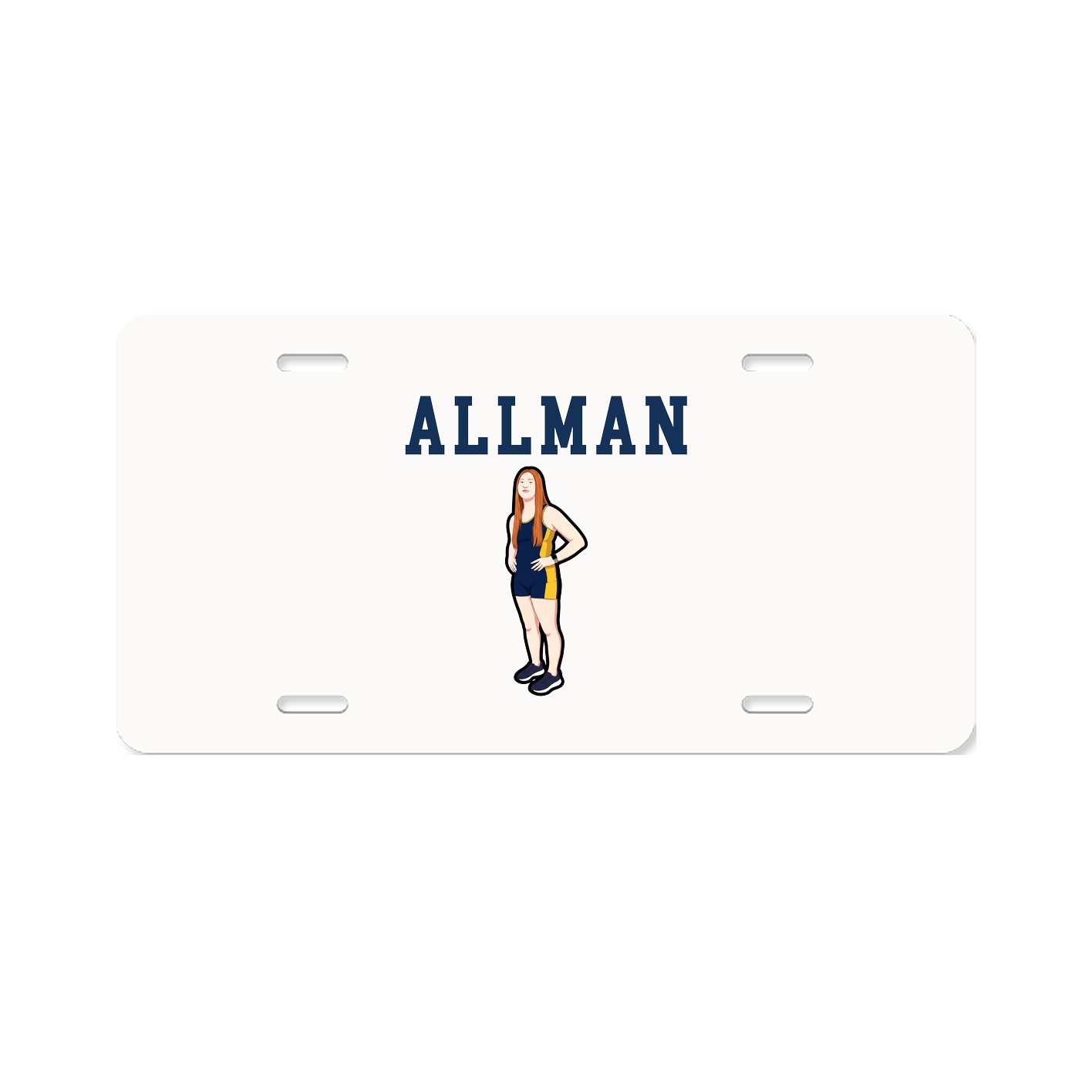 License Plate — Shirsey in Classic