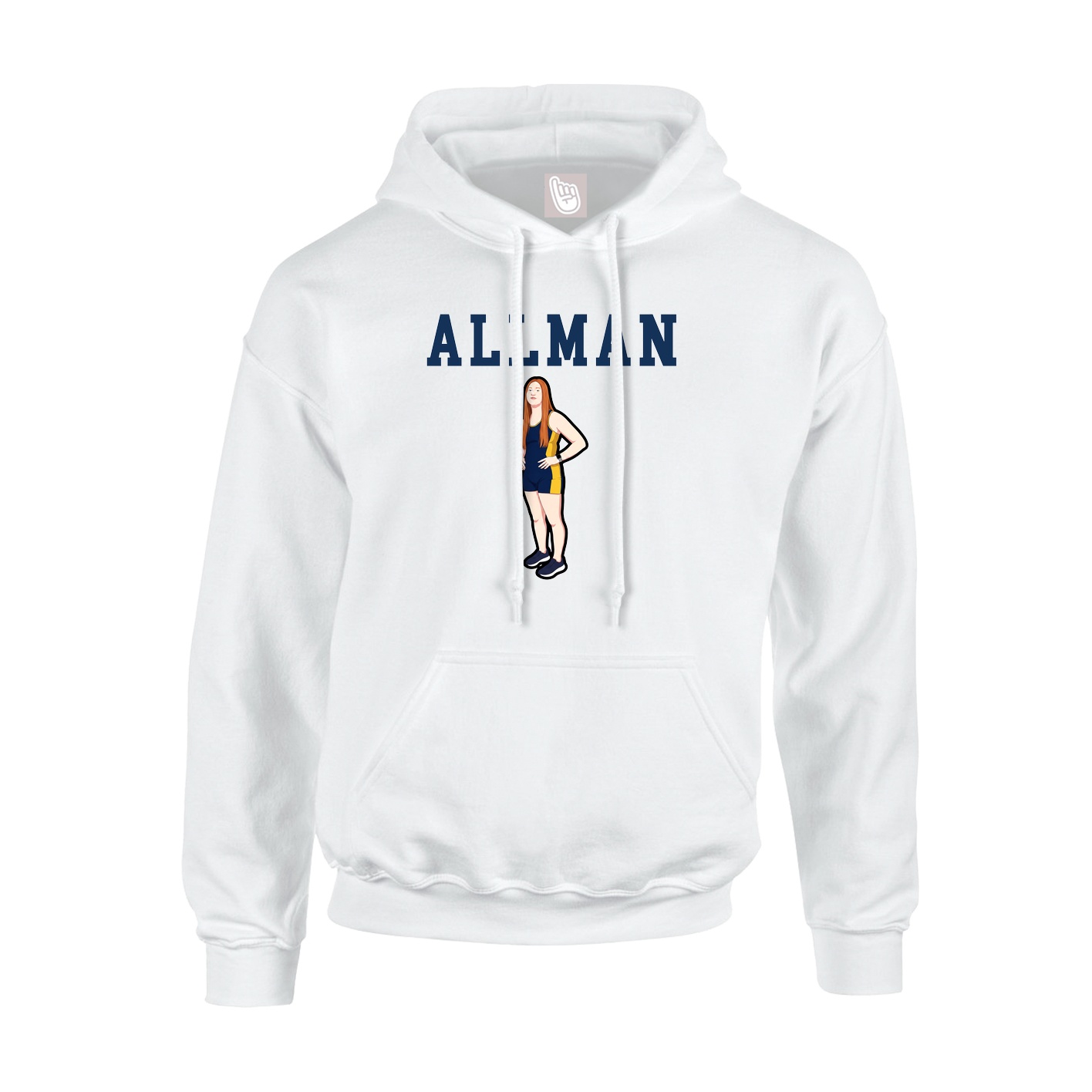 Youth Hoodie — Shirsey in White