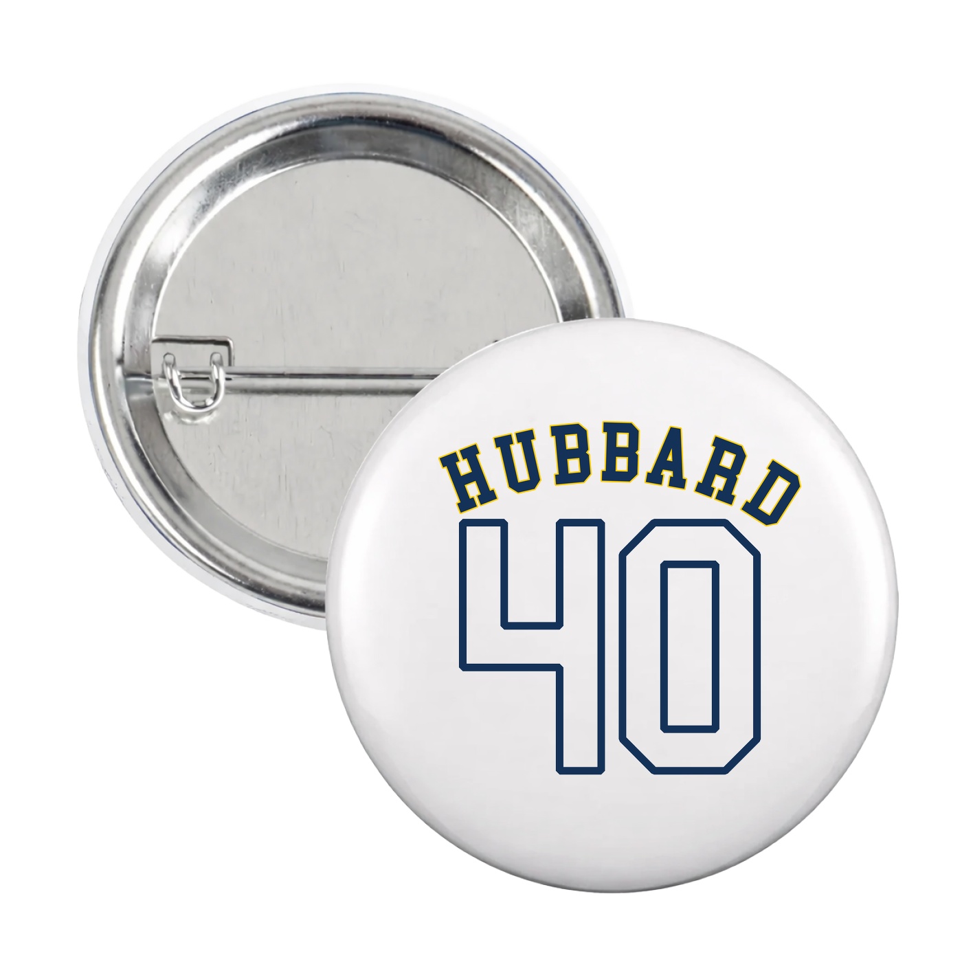 Game Day Button — Shirsey Arch in White