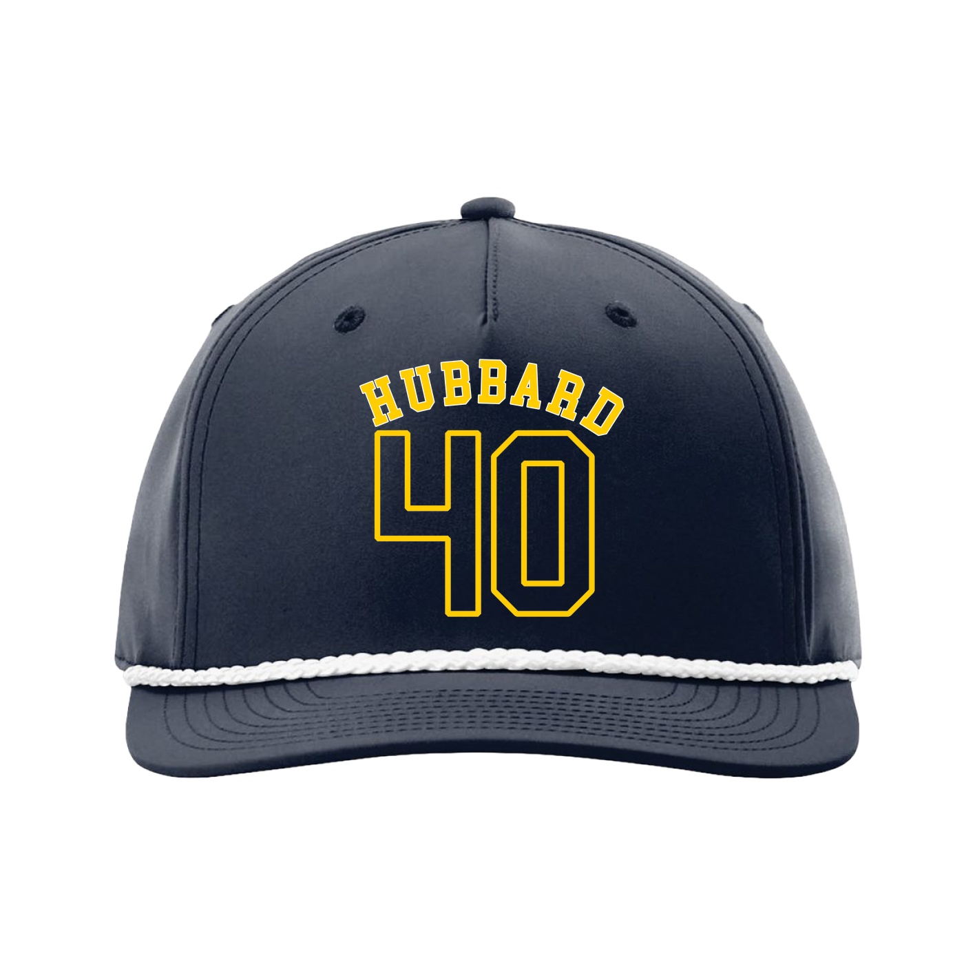 Five-Panel Classic Rope Cap — Shirsey Arch in Navy