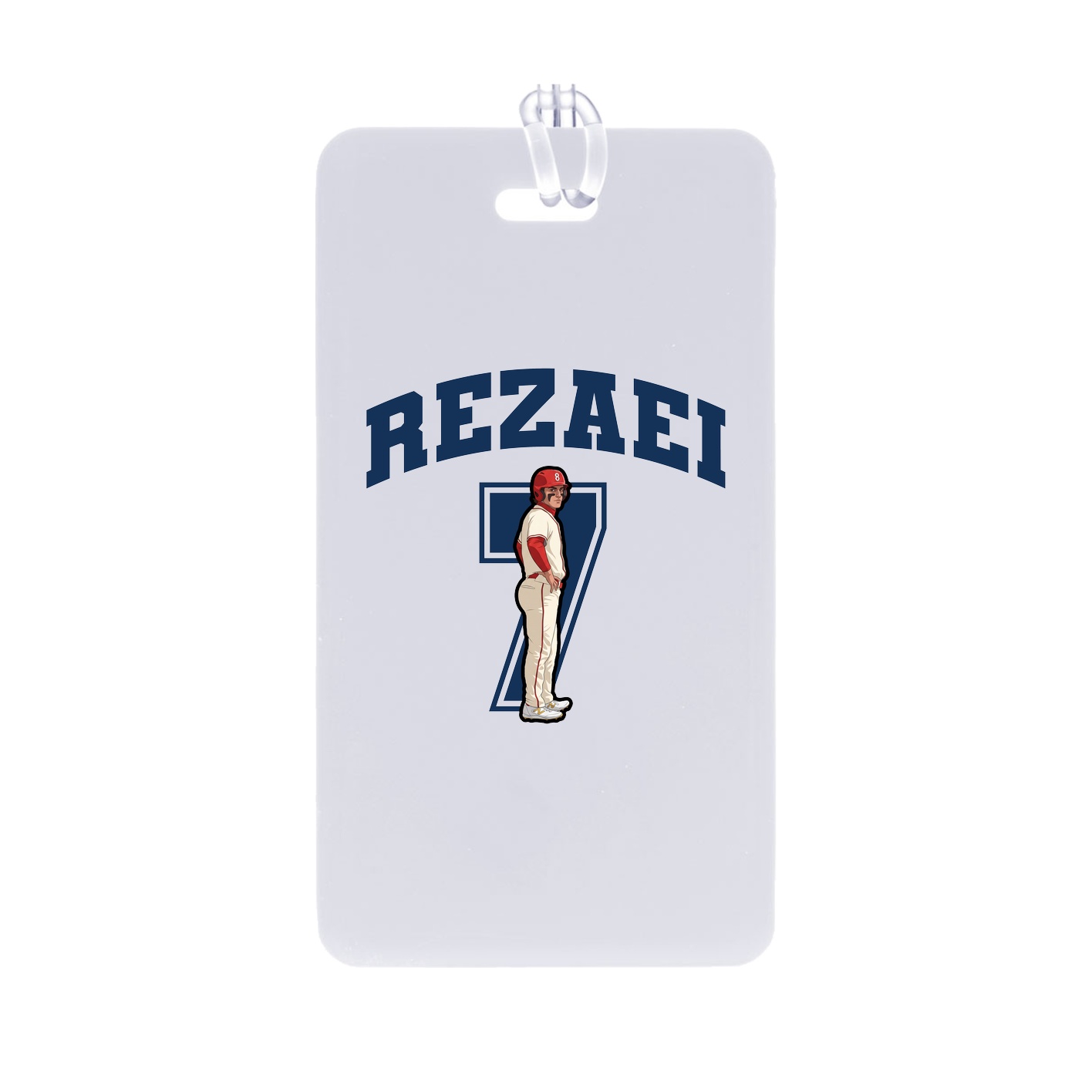 Bag Tag — Number in Classic