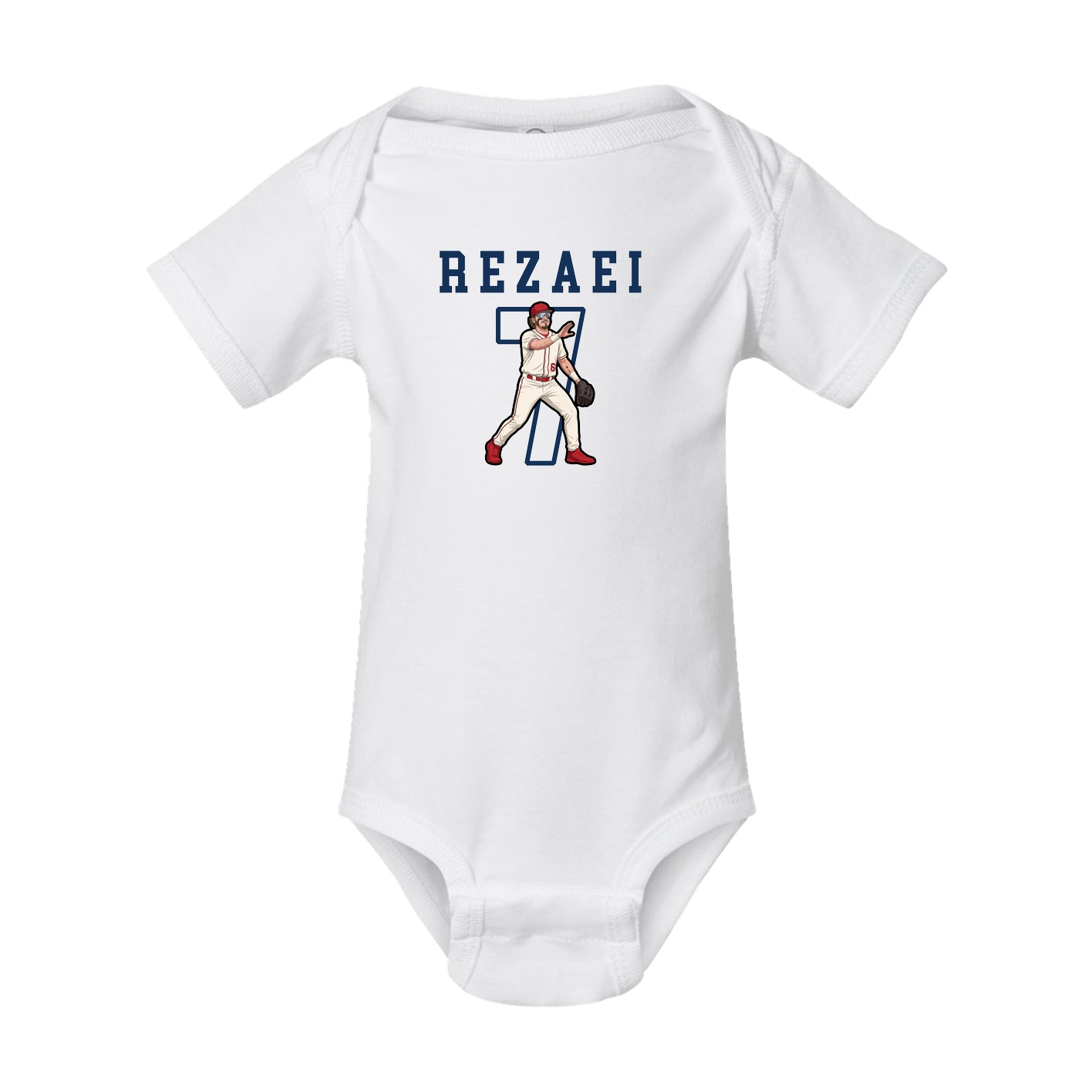 Baby Onesie — Shirsey in White