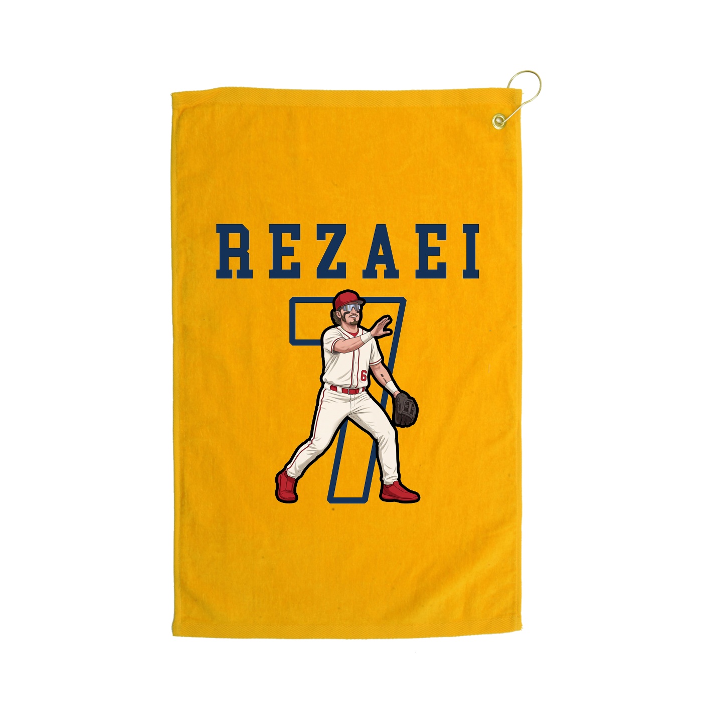 Golf Towel — Shirsey in Gold