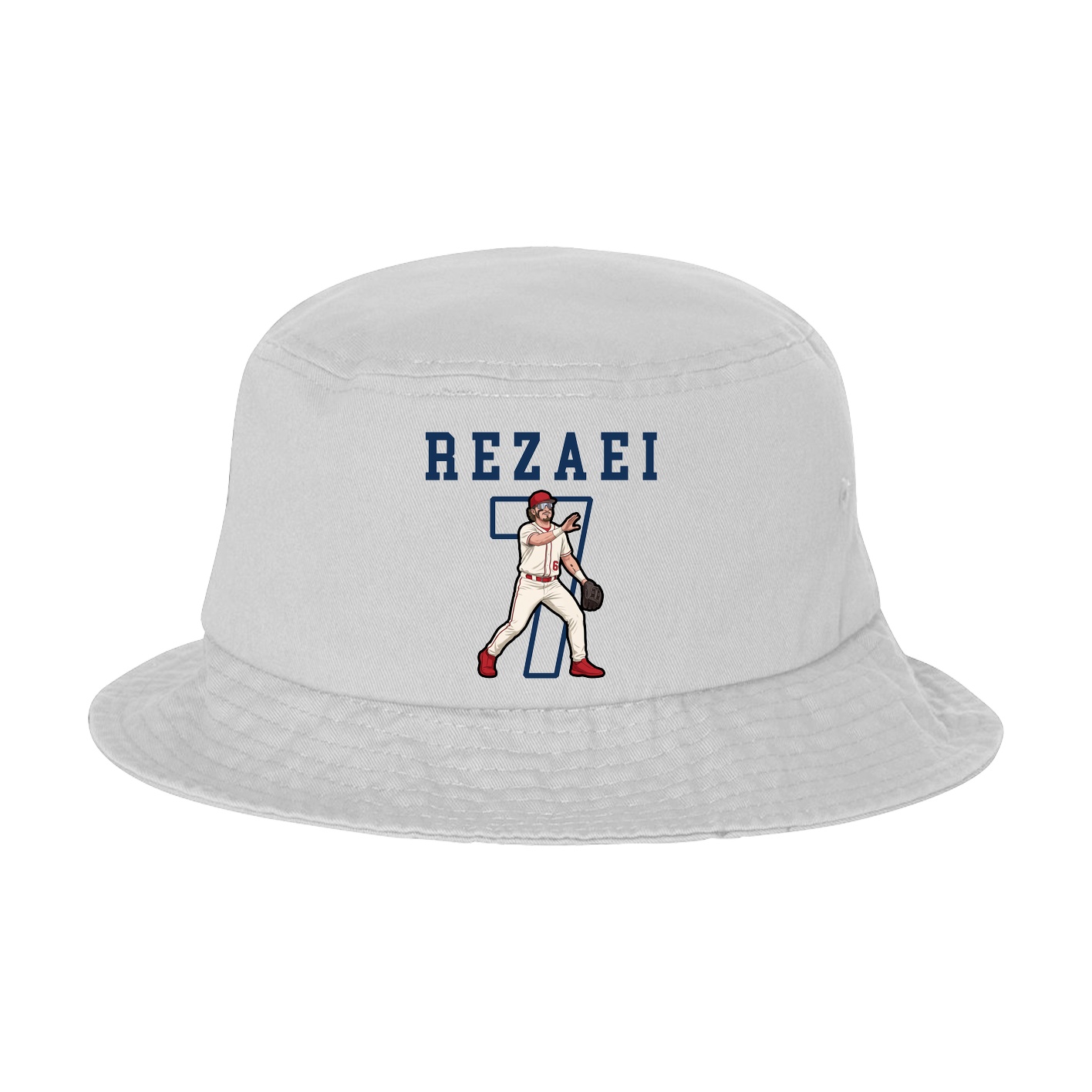 Bucket Cap — Shirsey in White
