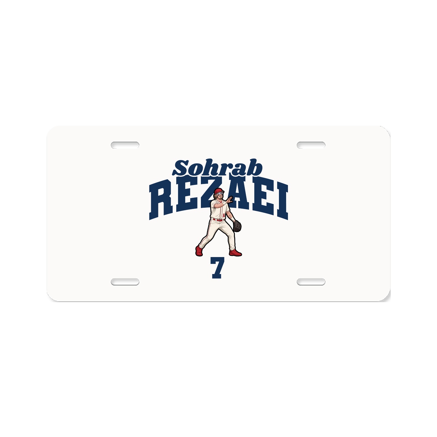 License Plate — Signature Arch in Classic
