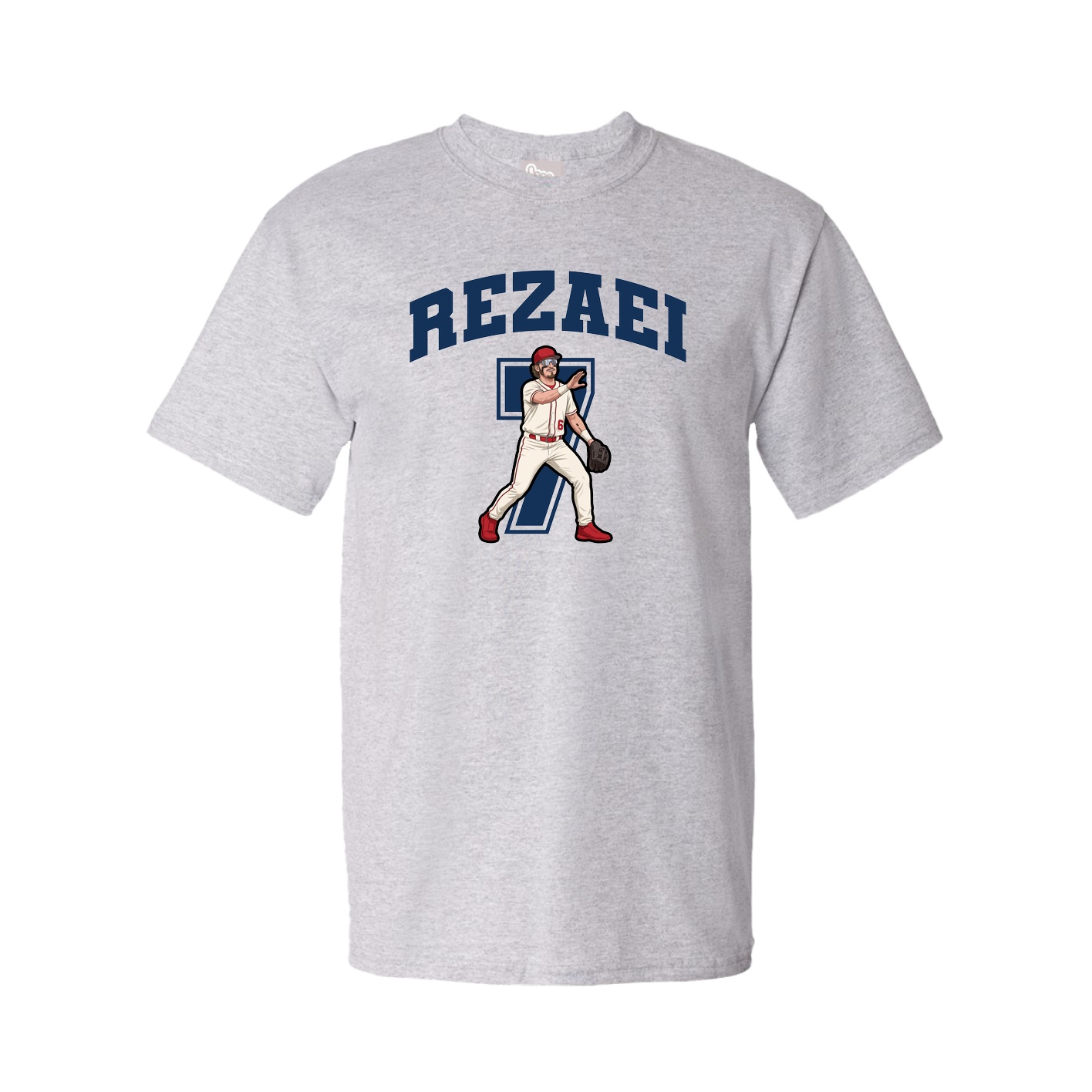 Tee — Number in Grey